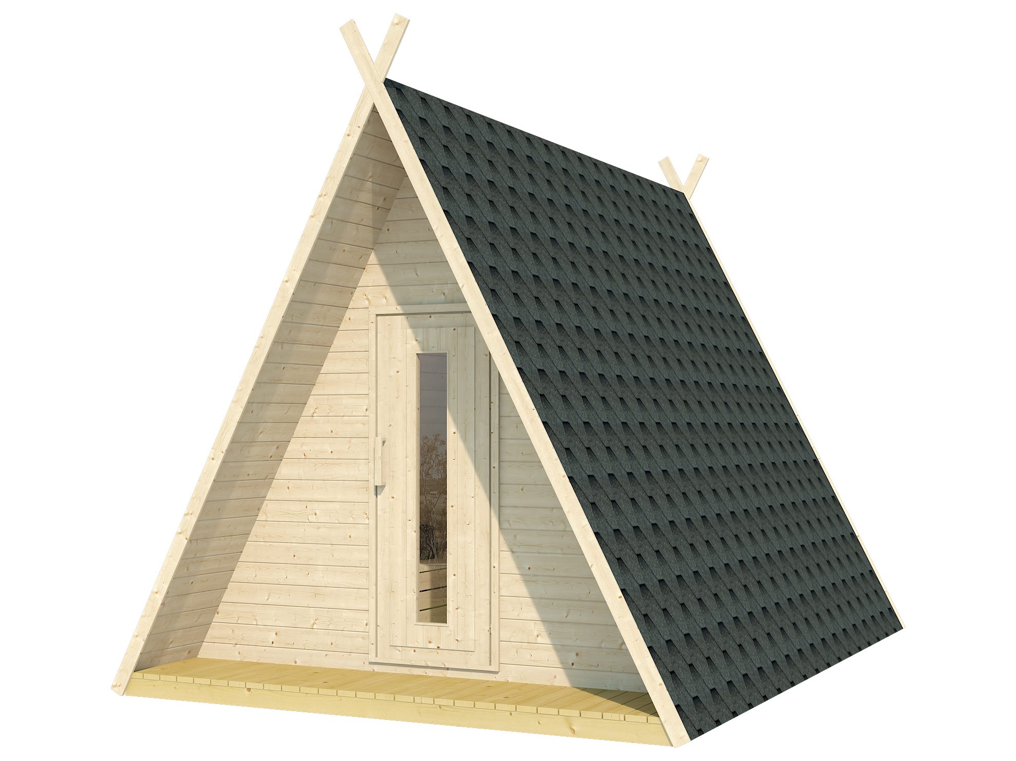 Fjordholz Gartenhaus Wigwam 28