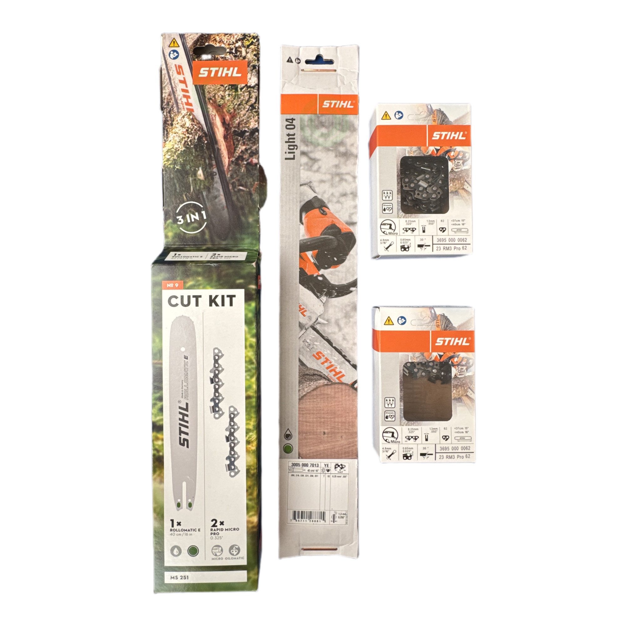 STIHL Führungsschiene STIHL CUT KIT 9 MS251 30050009908, 30050007013 + 36950000062, (STIHL CUT KIT 9 MS251 30050009908, 30050007013 + 36950000062, 1-St., STIHL CUT KIT 9 MS251 30050009908, 30050007013 + 36950000062)
