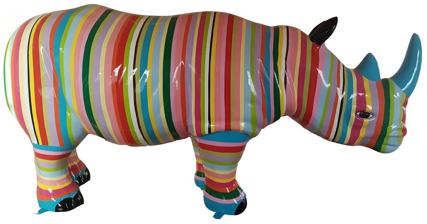 JVmoebel Dekoobjekt Bunte abstrakte Gartenfigur aus wetterfestem Material, Made in Europa