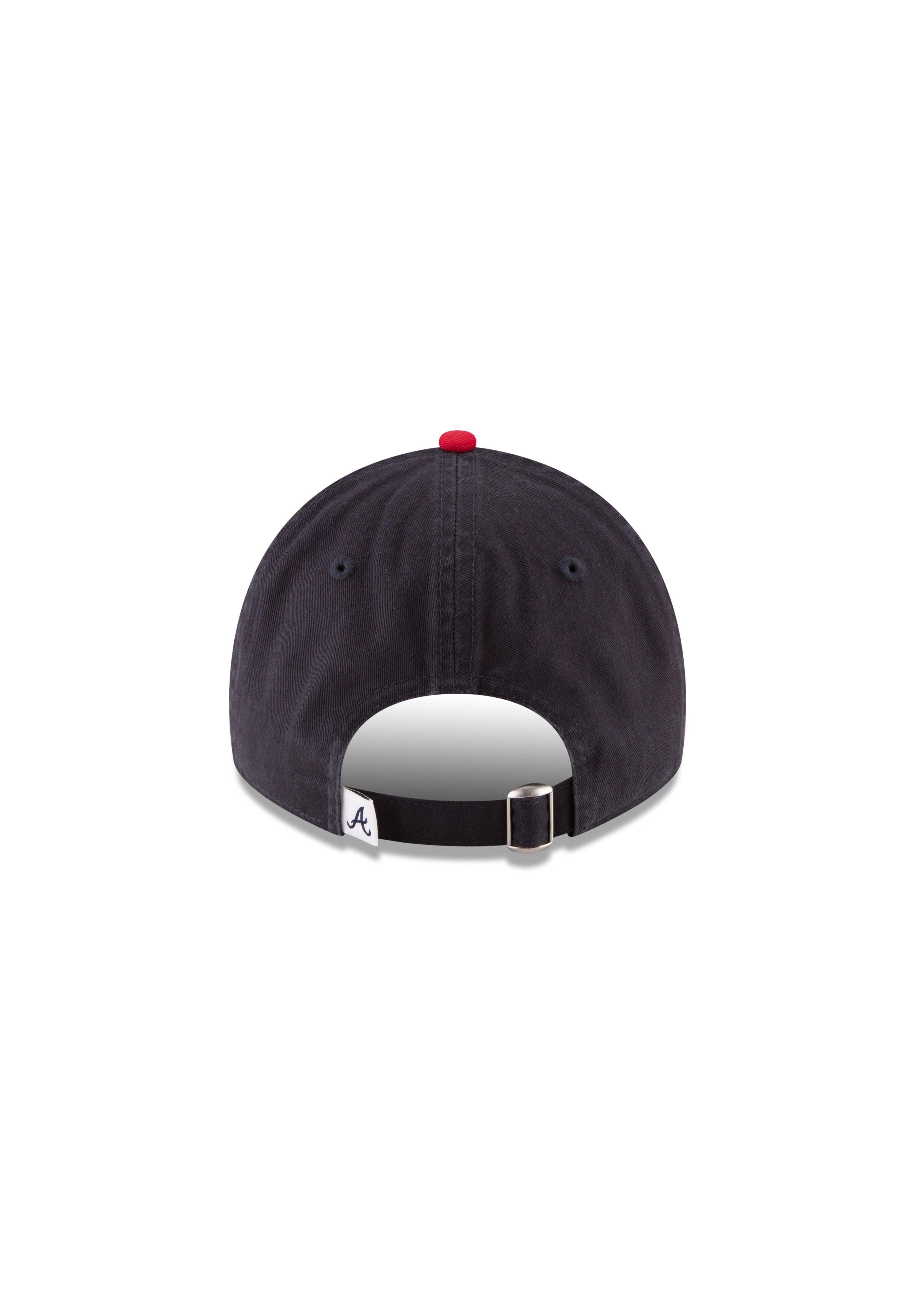 New Era Baseball Cap Atlanta Braves MLB Core Classic Marineblau Rot Verstellbare 9Twenty Ca (1-St)