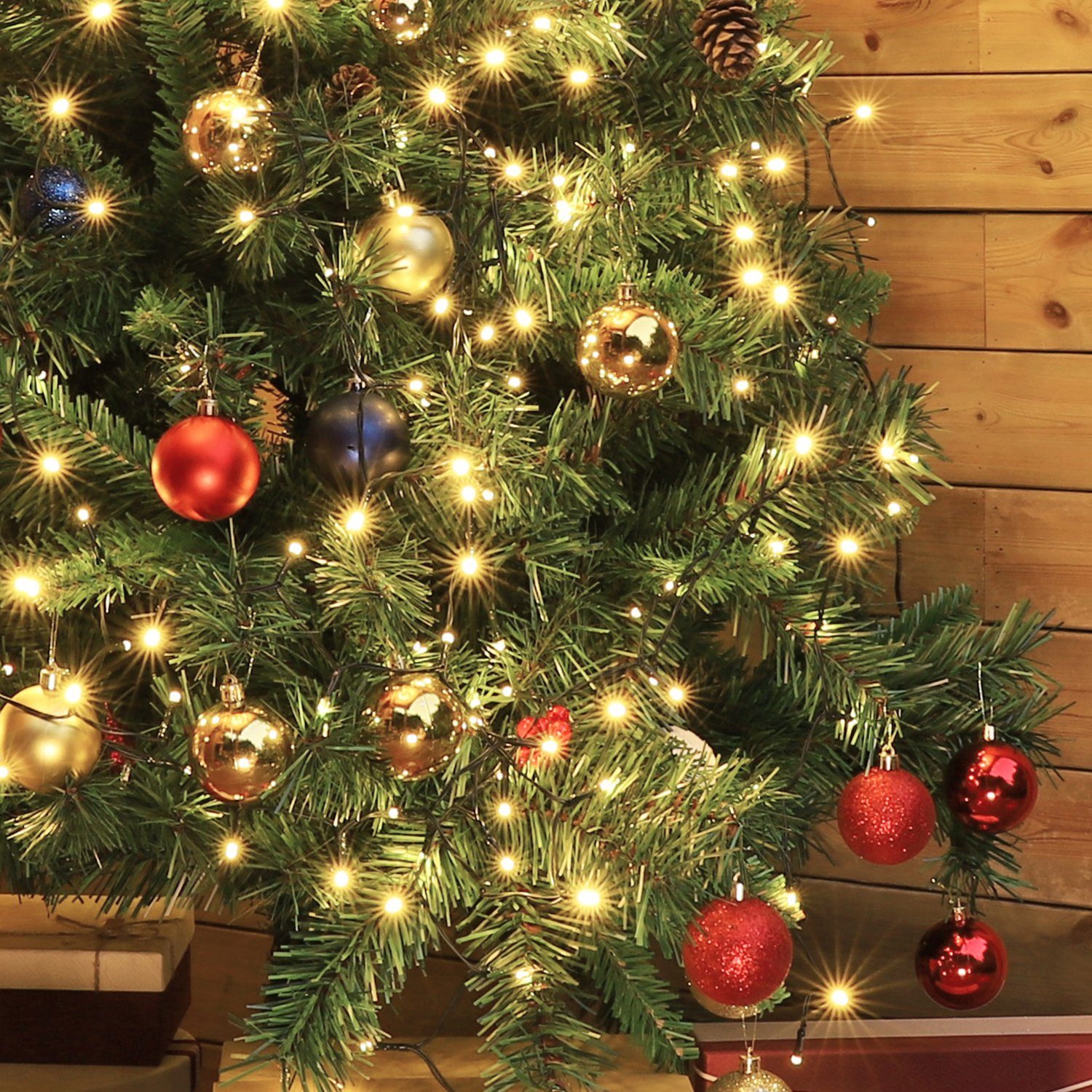 Salcar LED-Lichterkette LED Lichterkette Weihnachtsbaum mit günstig online kaufen