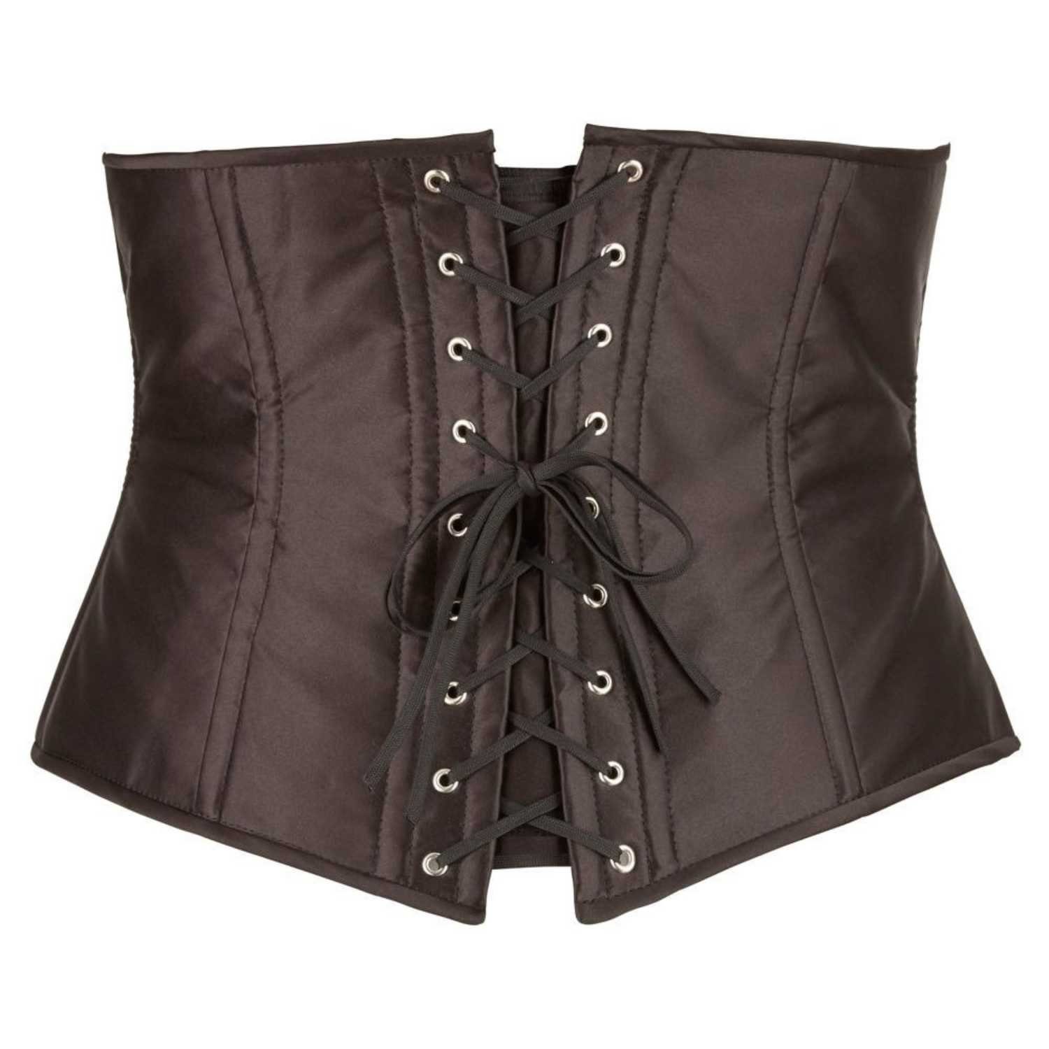 Cottelli CURVES Corsage Unterbrust Taillen Corsage Curvy schwarz sexy