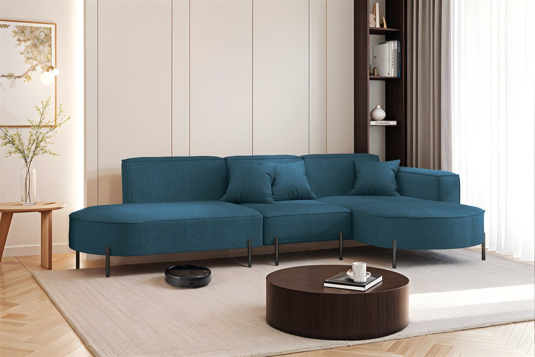 Fun Möbel Ecksofa Sofa VALENCIA mit günstig online kaufen