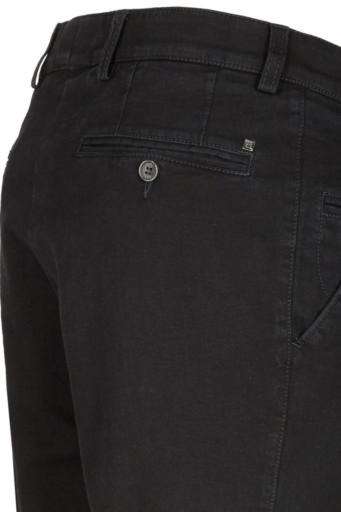 aubi: Bequeme Jeans aubi Jeans Hose 526 Modell Perfect black Herren (50) Stretch Fit