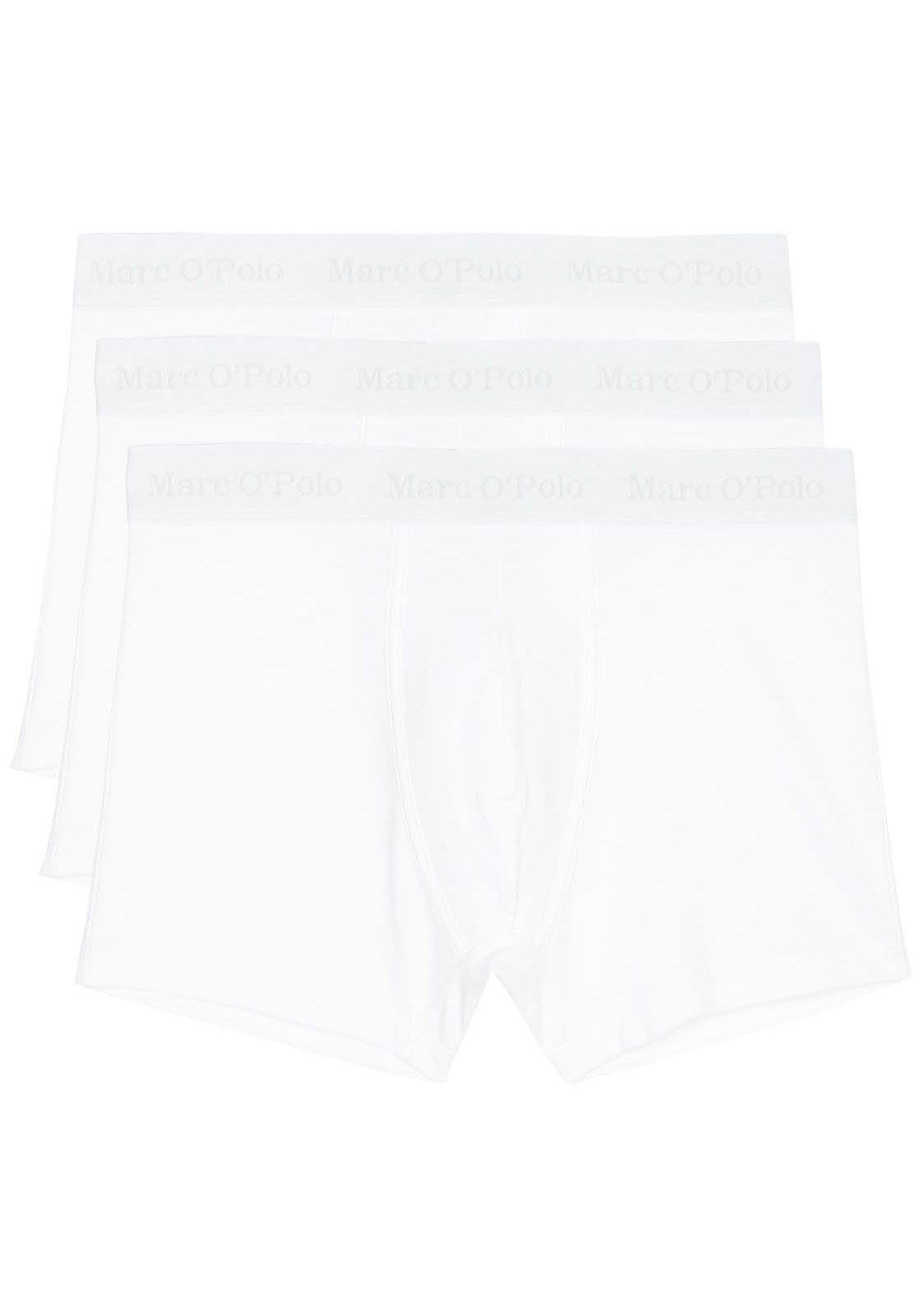 Marc O'Polo Boxer (3er Pack) mit diskretem Logobund günstig online kaufen