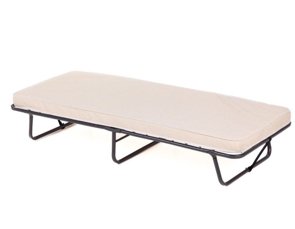 COSTWAY Gästebett klappbar, 190 x 80 cm, mit Matratze, Einzelbett 170kg
