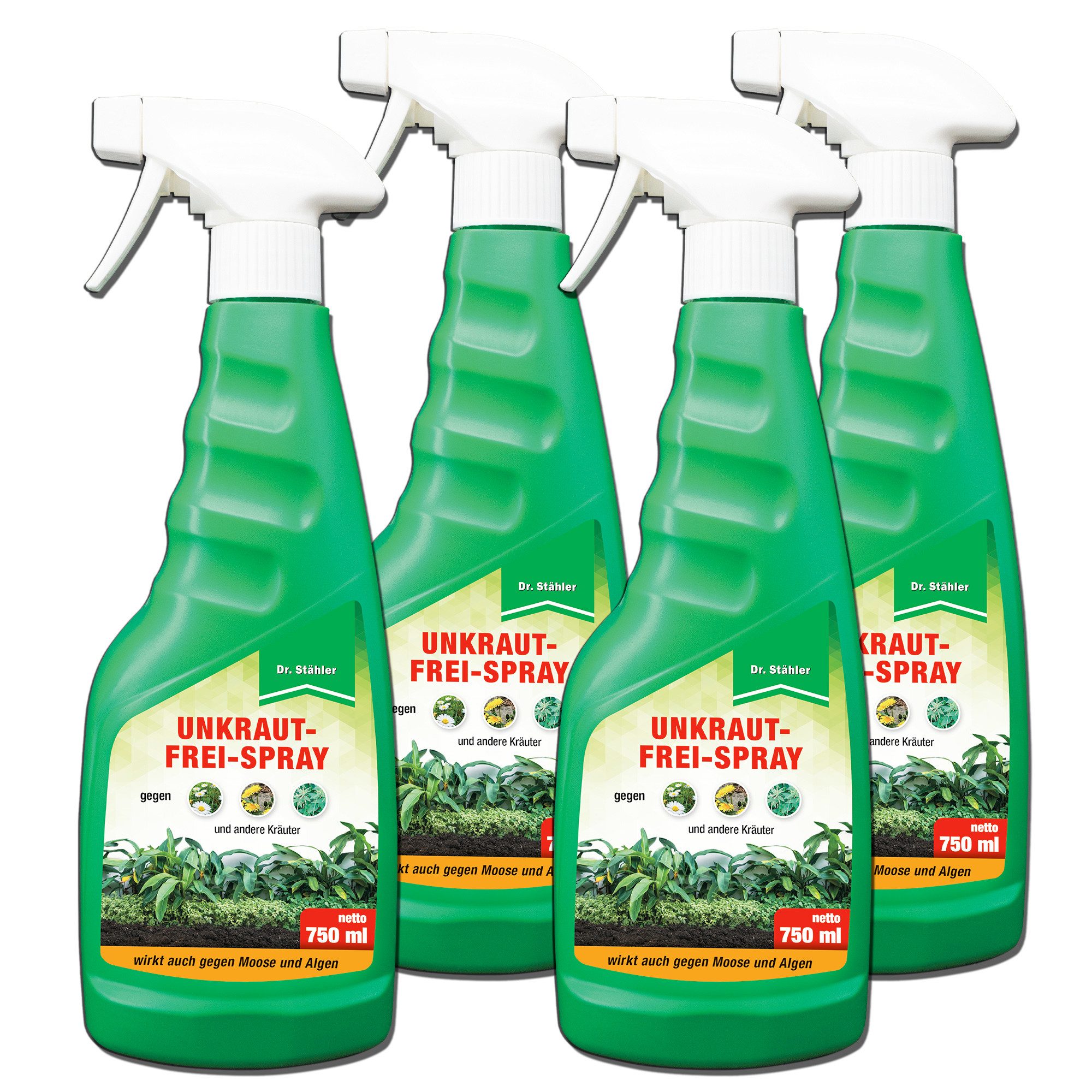 Unkrautbekämpfungsmittel Unkraut-Frei Spray - Effektives Totalherbizid für gepflegten Garten