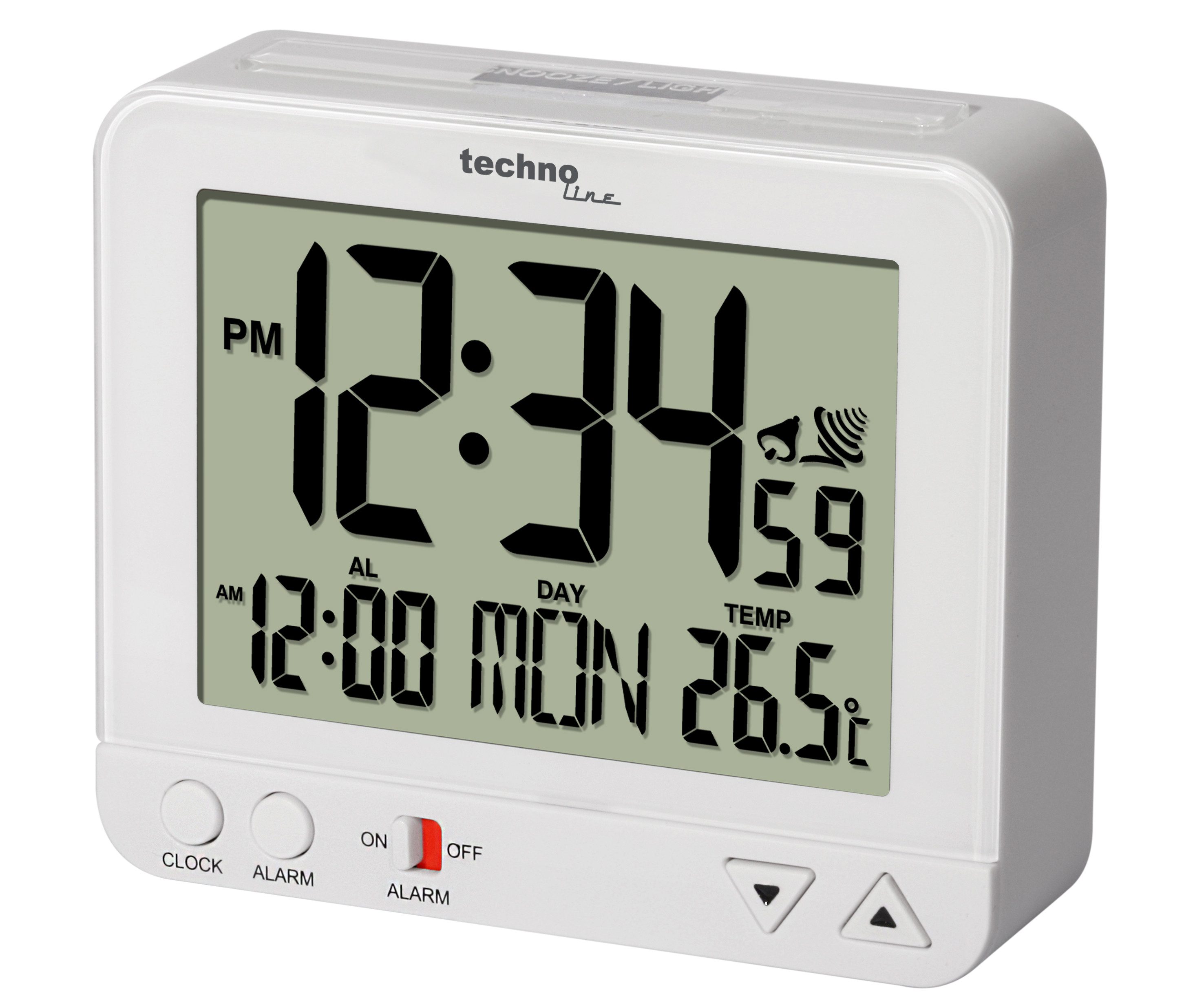 technoline Funkwecker WT 195 mit Nachtlicht-Funktion günstig online kaufen