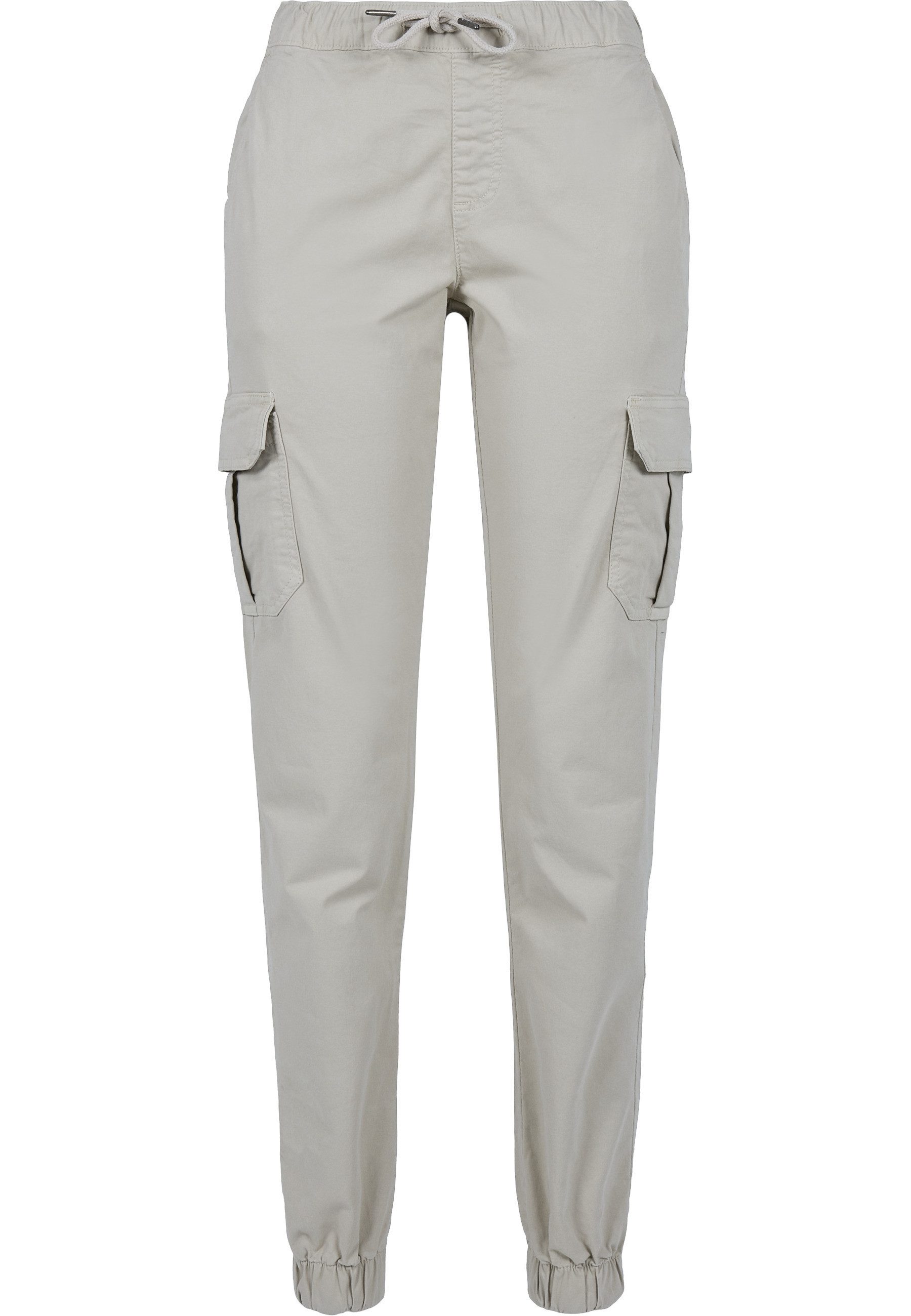 URBAN CLASSICS Cargohose Urban Classics Damen Ladies High Waist Cargo Joggi günstig online kaufen