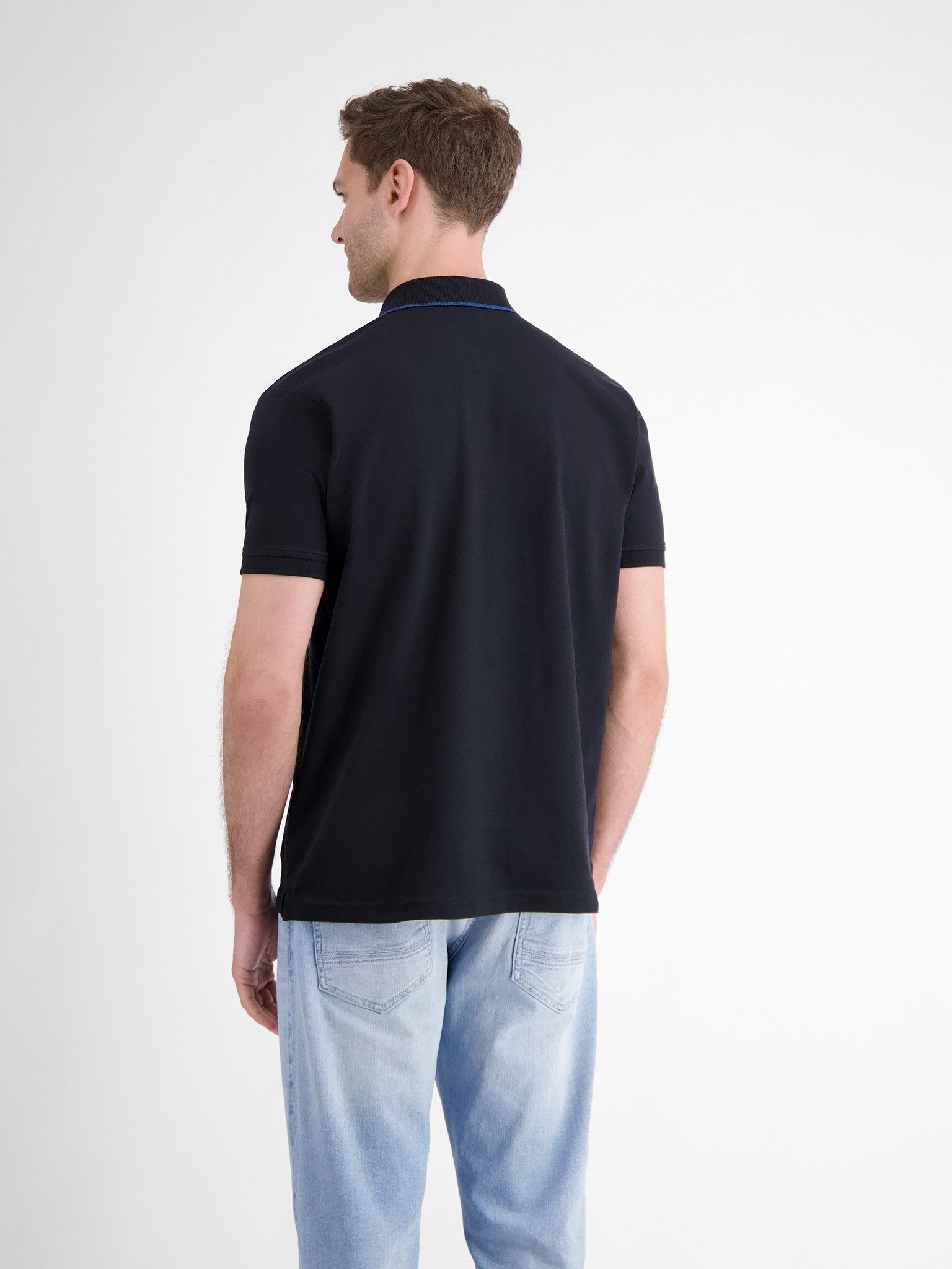 LERROS Poloshirt mit Logo Stickerei günstig online kaufen