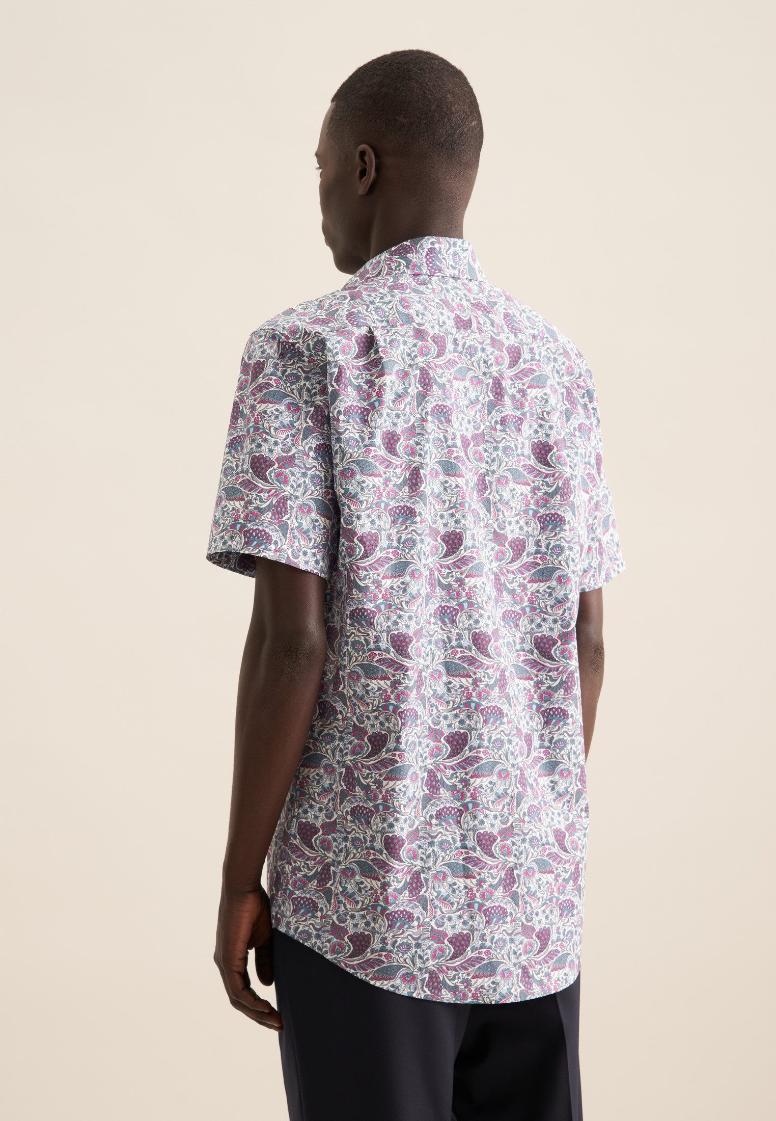 seidensticker Businesshemd Regular Regular 1/2 Kentkragen Druck günstig online kaufen