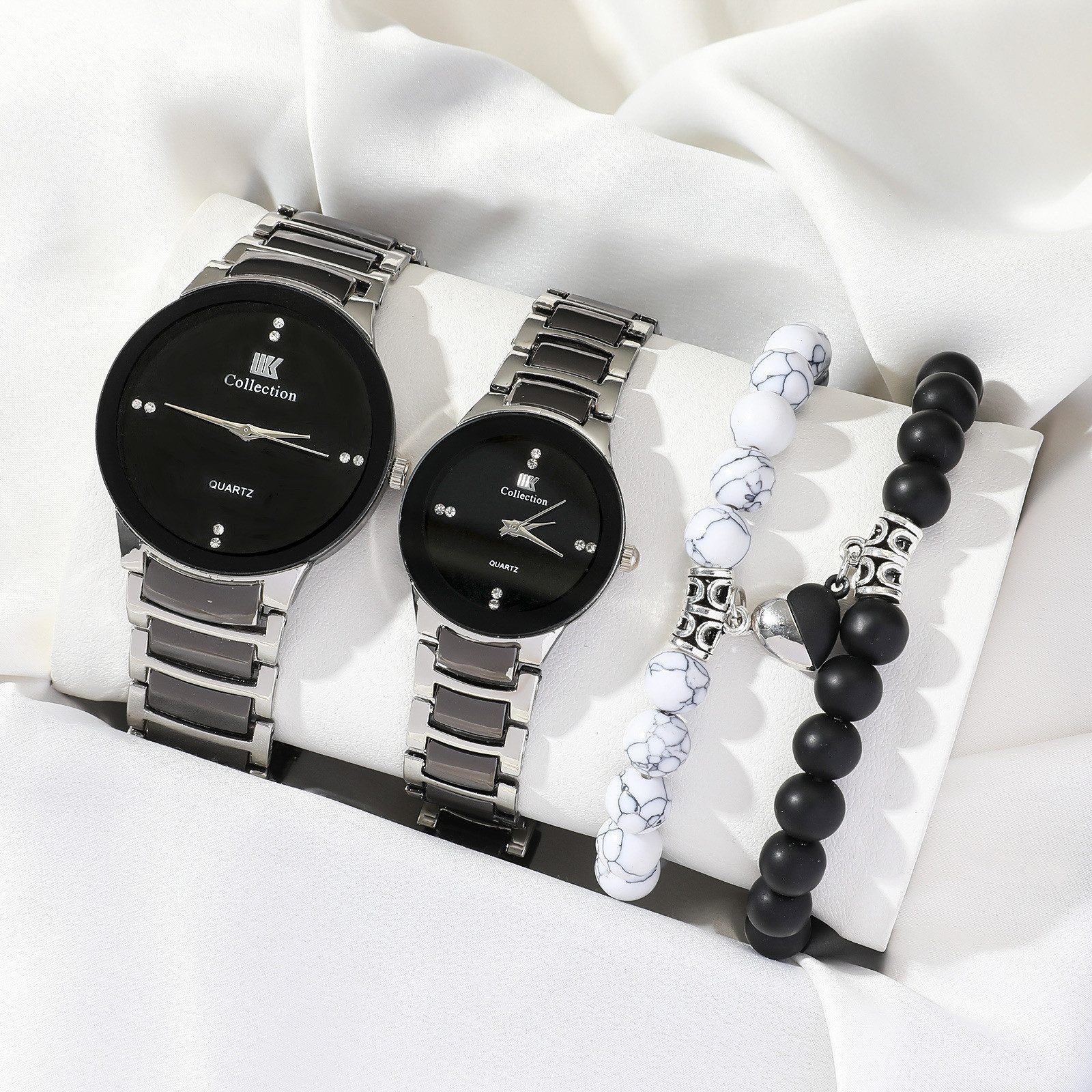 Luckice Quarzuhr Unisex Analog Quarz Paar günstig online kaufen