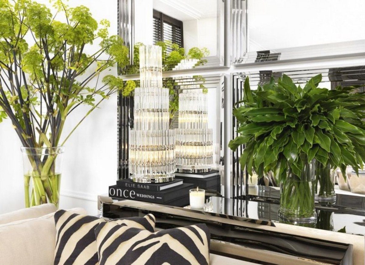 Casa Padrino Wandspiegel Designer Luxus 100 x - Luxury Hotel cm H Wandspiegel Collection 100