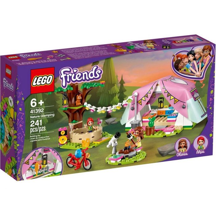 LEGO® Konstruktionsspielsteine LEGO® Friends - Camping in Heartlake City (Set 241 St)