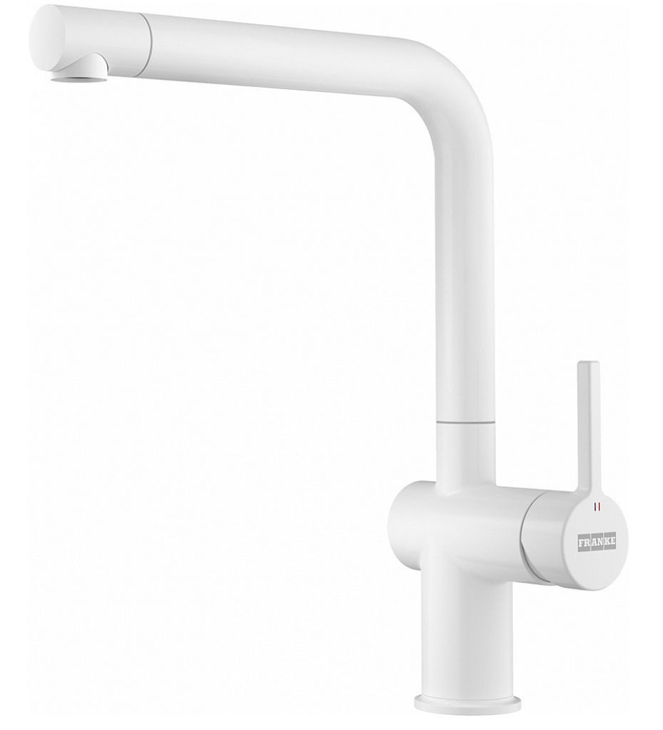 FRANKE Küchenarmatur Hochdruck Weiß Matt mit 180° Schwenkbereich 115.0653.372