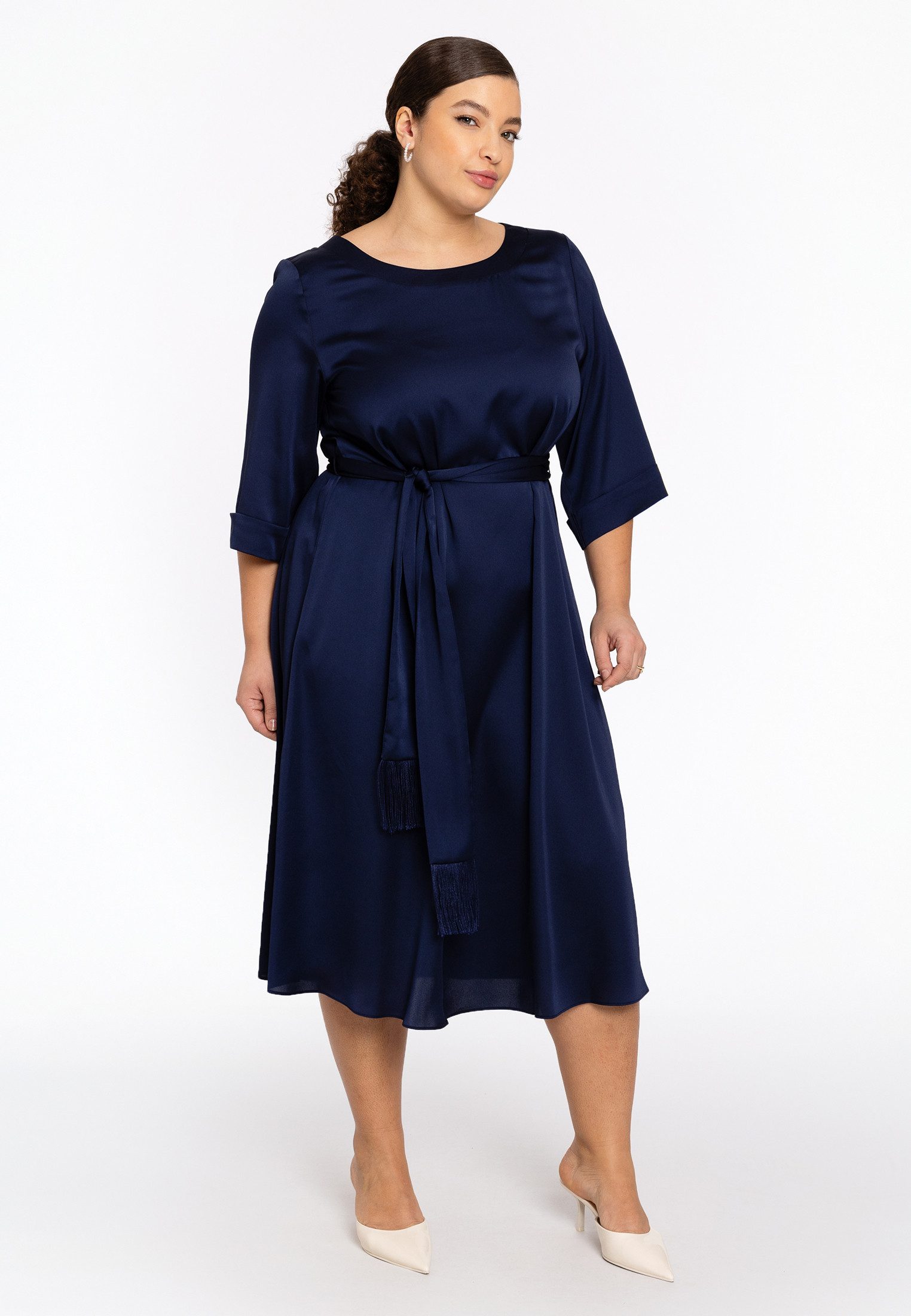 YOEK A-Linien-Kleid Damen Kleid Große Größen günstig online kaufen