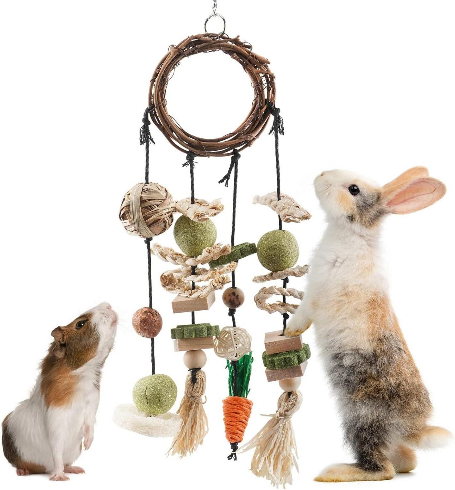 LuxusKollektion Kleintierkäfig Kaninchen Spielzeug Kauspielzeug Holz günstig online kaufen