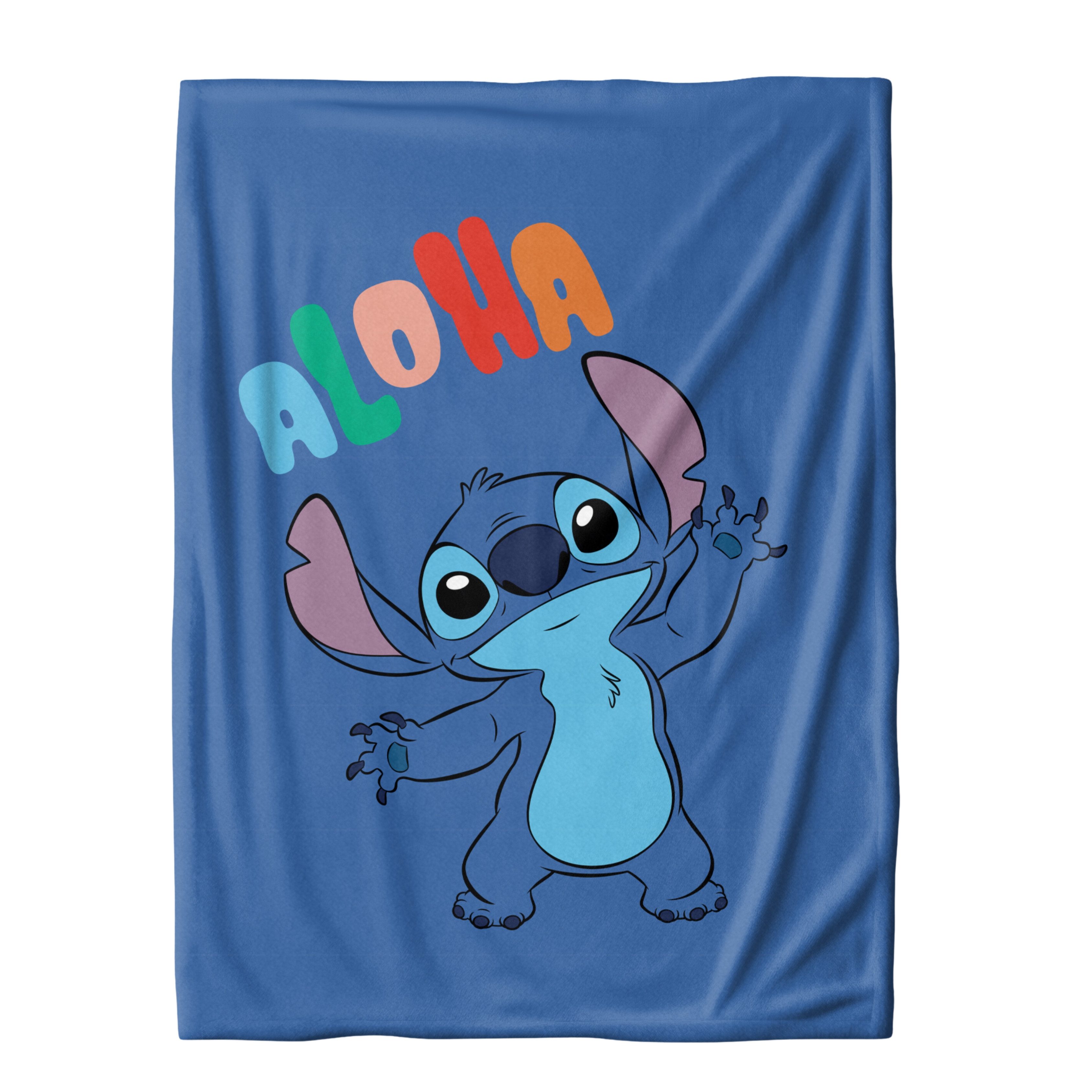 Wohndecke Stitch Aloha, 160x200 cm, kuschelweich, günstig online kaufen