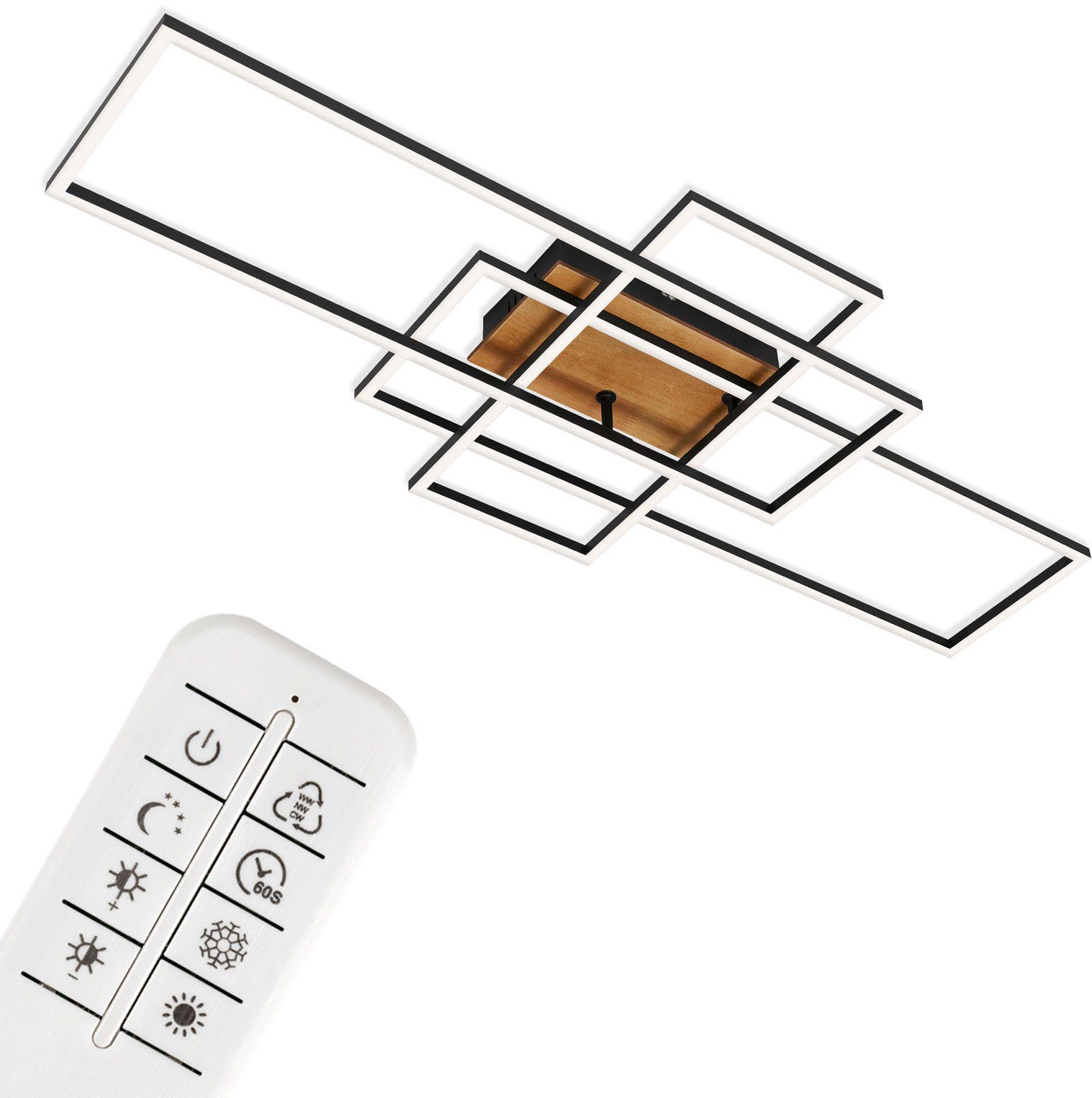 Briloner Leuchten LED Deckenleuchte 3156018 FRAME, günstig online kaufen