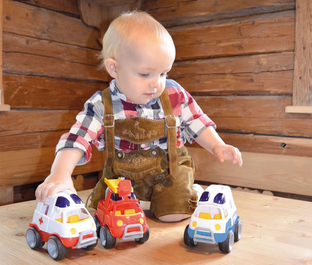 GOWI Spielzeug-Auto Baby Sized, (Einsatzfahrzeuge, 3-tlg) günstig online kaufen