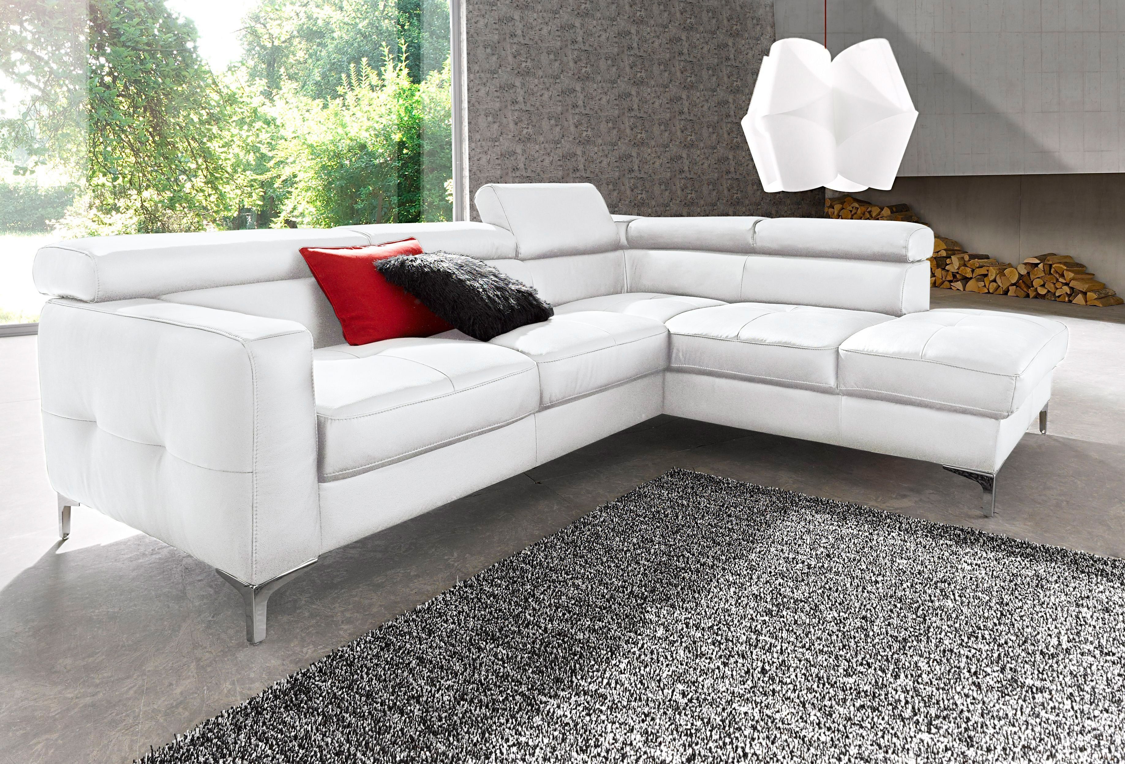 COTTA Polstergarnitur "Sammy L-Form", (Set), Set bestehend aus: Ecksofa mit günstig online kaufen