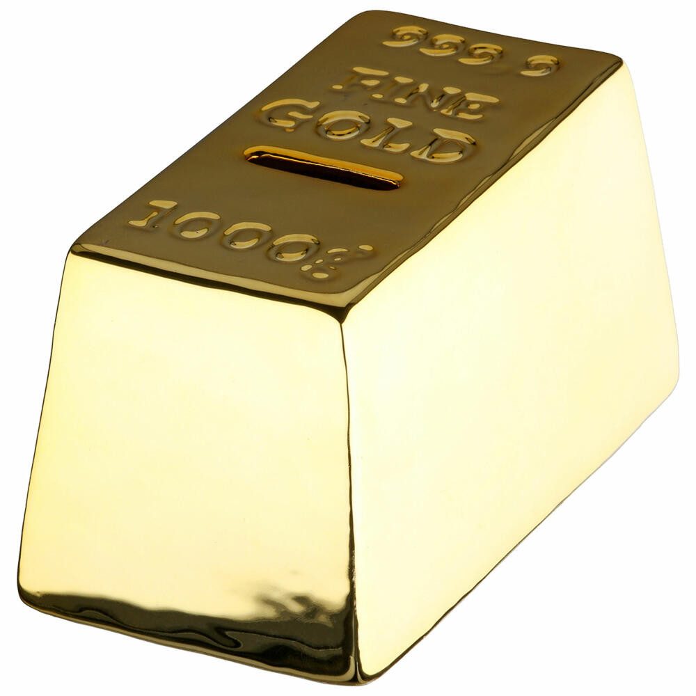 GILDE Spardose Goldbarren