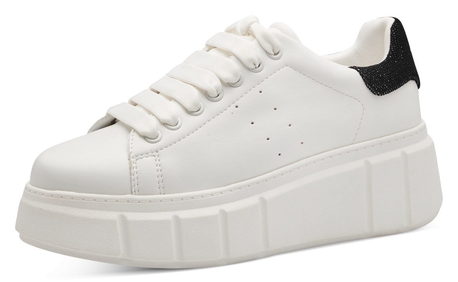 Plateau sneaker creme hot sale