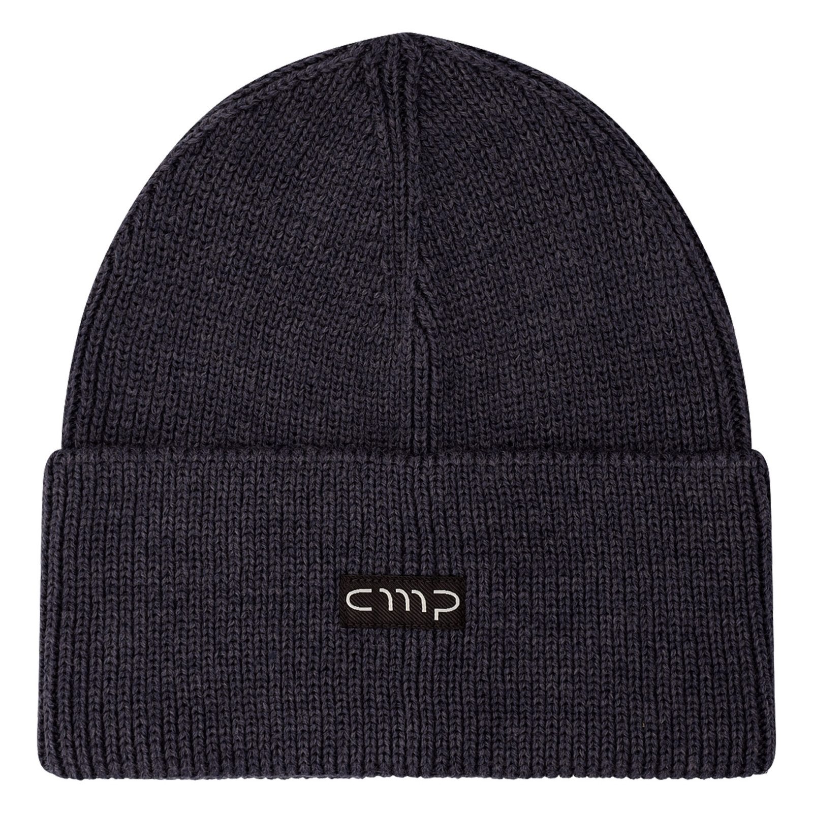 CMP Strickmütze Strickmütze mit aufgenähtem Markenlogo