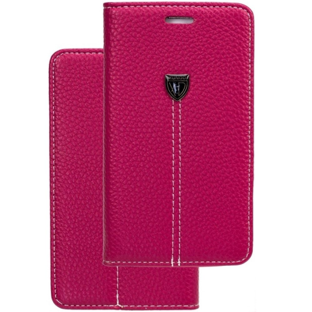 Handytasche Book Case Handyhülle für Huawei P10 Plus Pink Schutz Tasche (Book Cover)