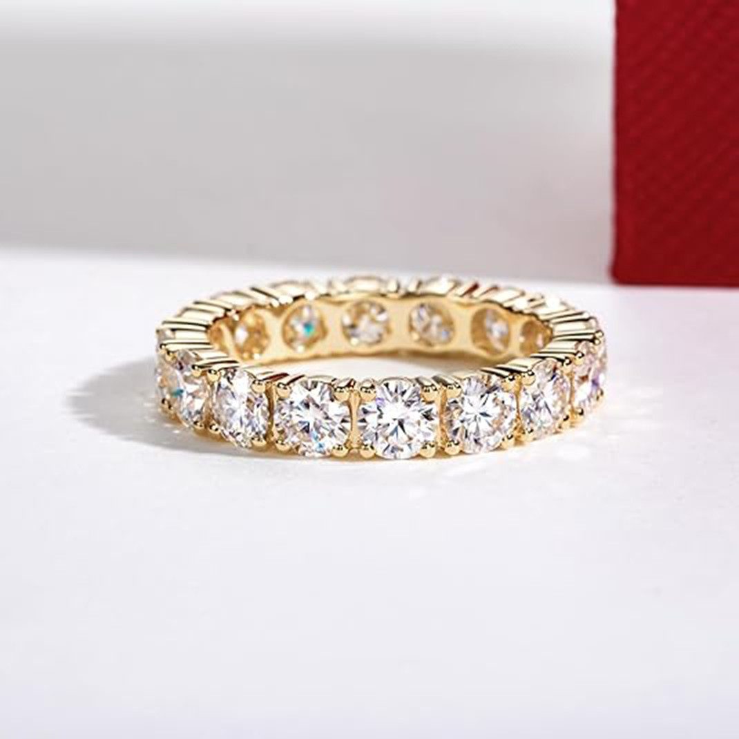 Jumpeak Diamantring Einzelne0.15ct,lab grown diamant ring,verlobungsring,damen geschenk, D/E Eheringe,liebes geschenk für sie,geschenk ideen für frau,14K Gold
