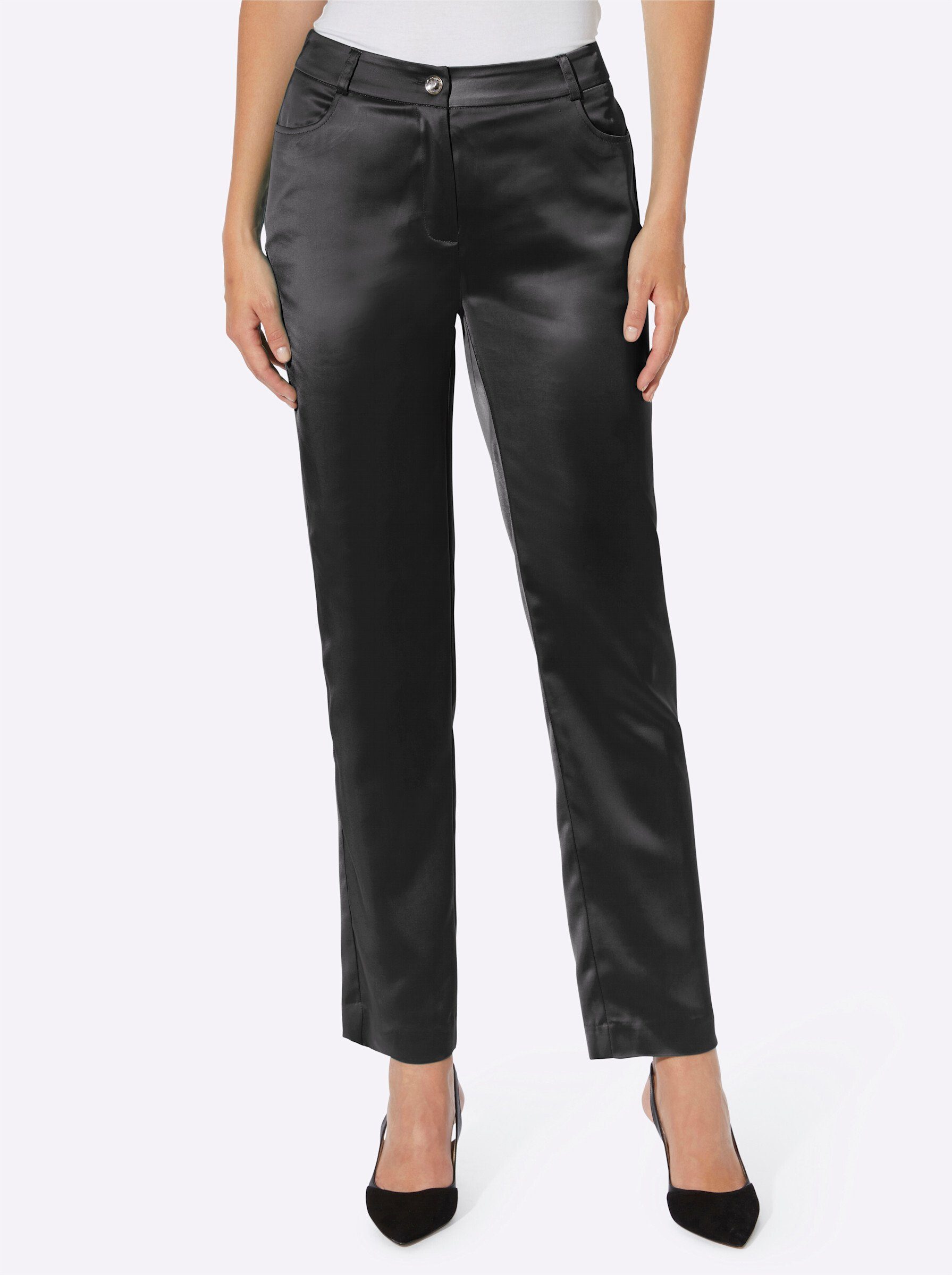 heine Jerseyhose Hose Innenbeinlänge ca. 71 günstig online kaufen