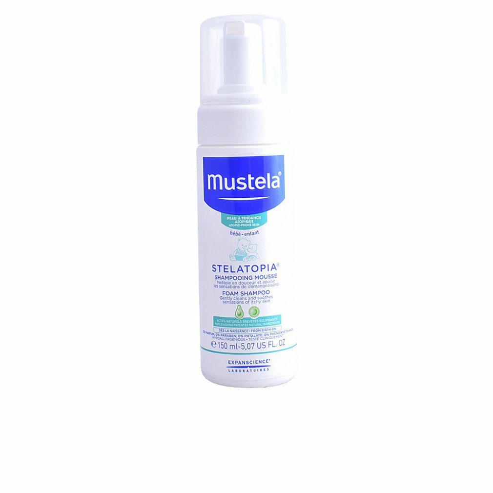 Mustela Bébé 150ml Stelatopia Foam Mustela Shampoo Körperpflegemittel