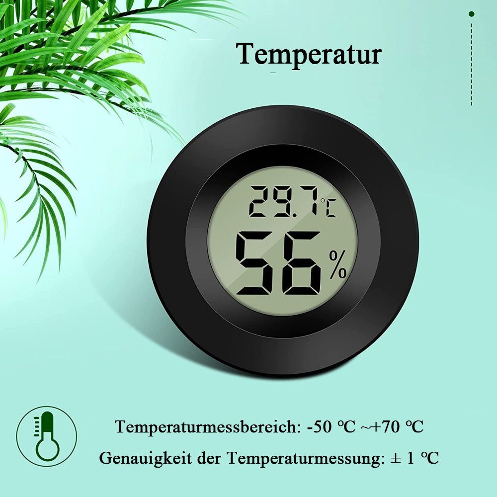 Mini LCD-Thermometer Raumthermometer Jormftte Digital