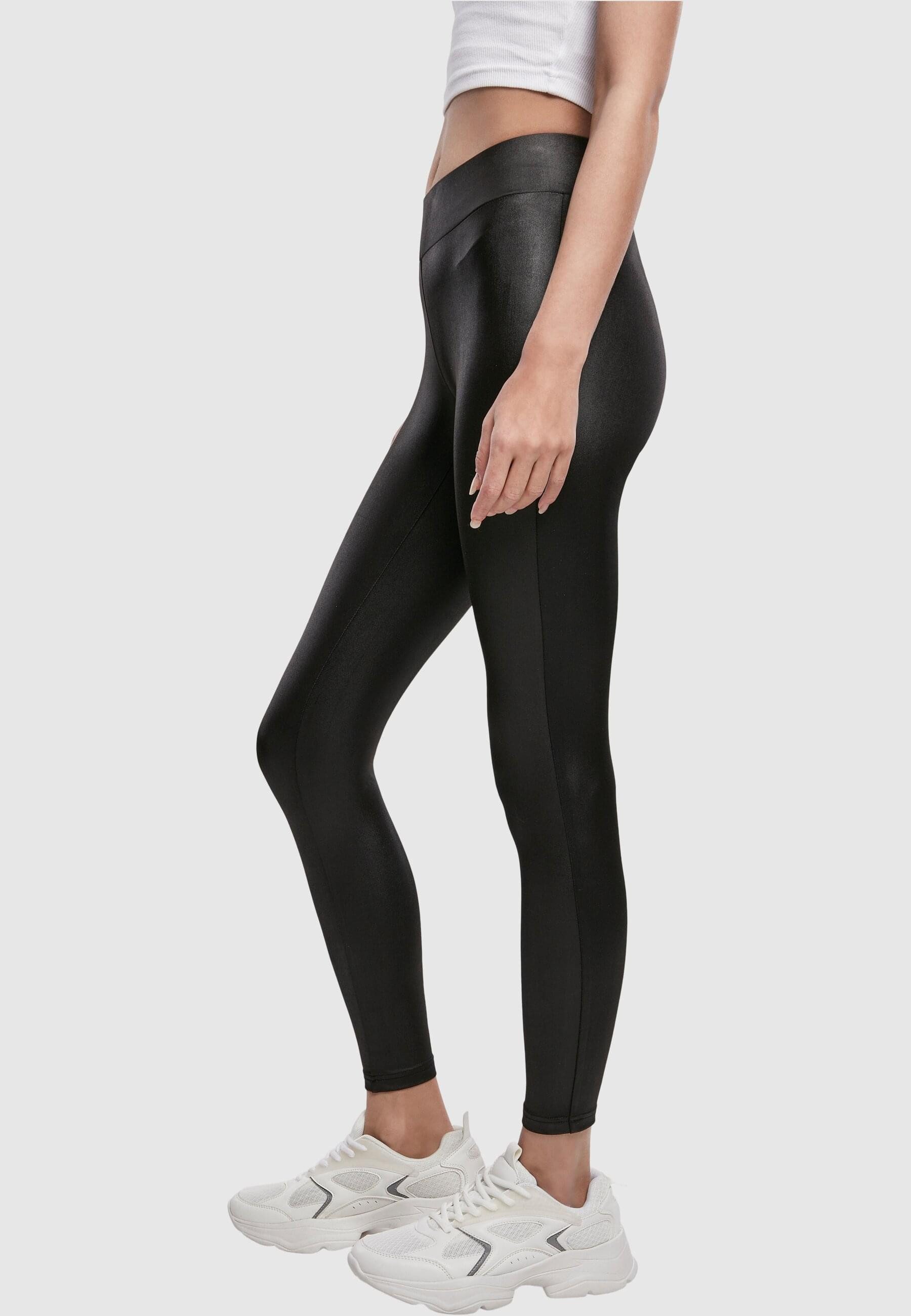 URBAN CLASSICS Leggings Urban Classics Damen Ladies Synthetic Leather Leggings (1-tlg)