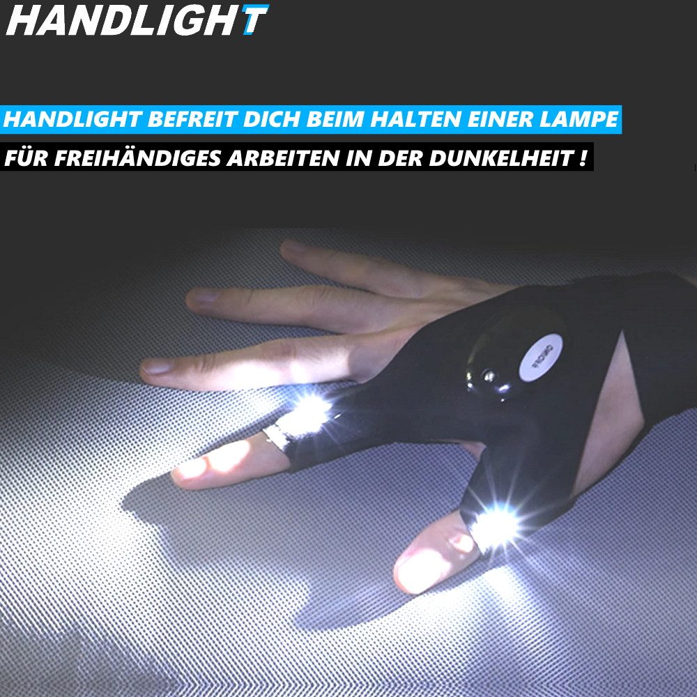 MAVURA Angelhandschuhe MTOOLS LED Taschenlampen Handschuhe günstig online kaufen