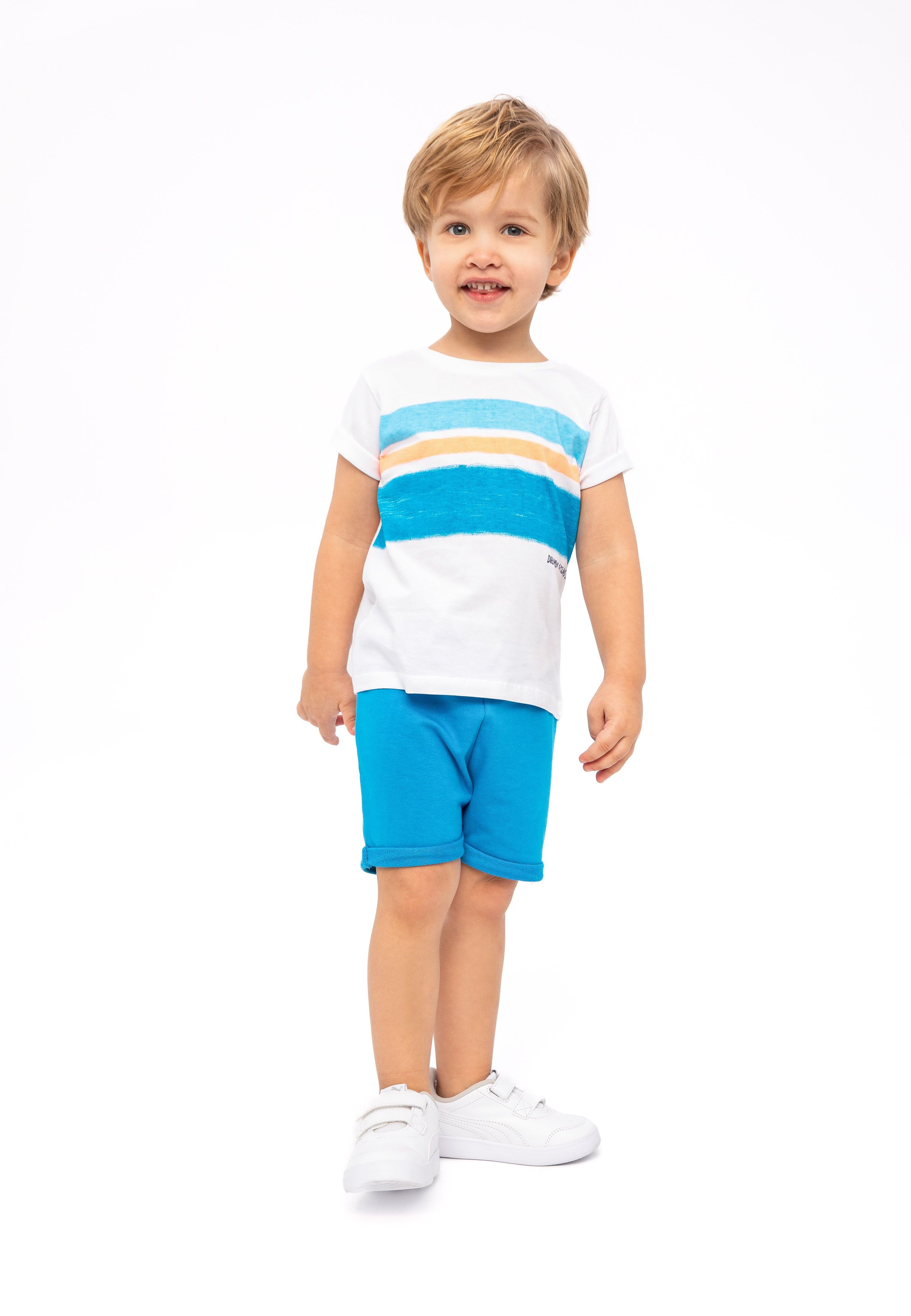 MINOTI T-Shirt & Sweatbermudas T-Shirt und Shorts Set (3m-3y)