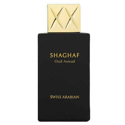 Swiss Arabian Eau de Parfum SWISS ARABIAN Shaghaf Oud Aswad Eau de Parfum 75ml black