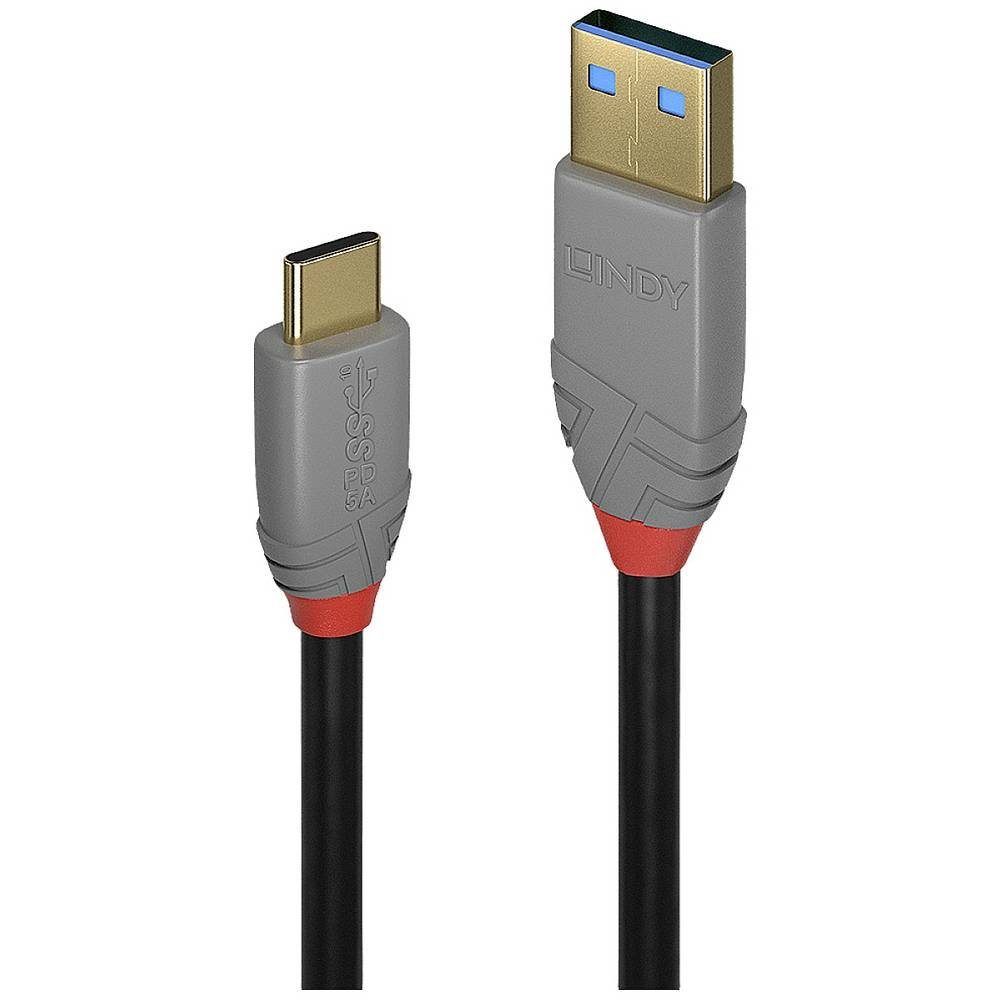 Lindy USB Kabel 0.5 m USB-C® USB A 36910 USB-Kabel