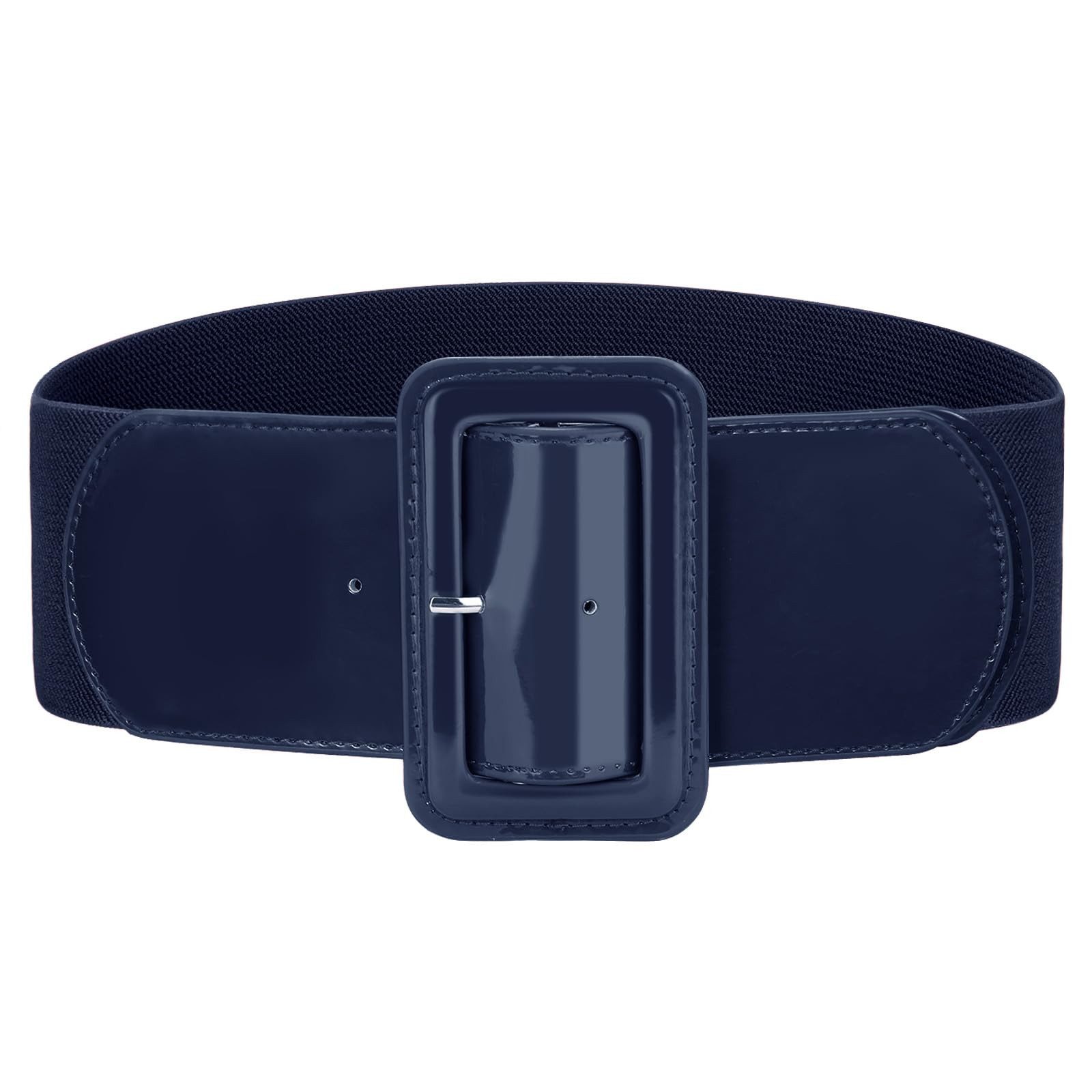 Zaewry Taillengürtel Damen Verstellbarer Taillengürtel, 7.5cm breiter Retro Gürtel