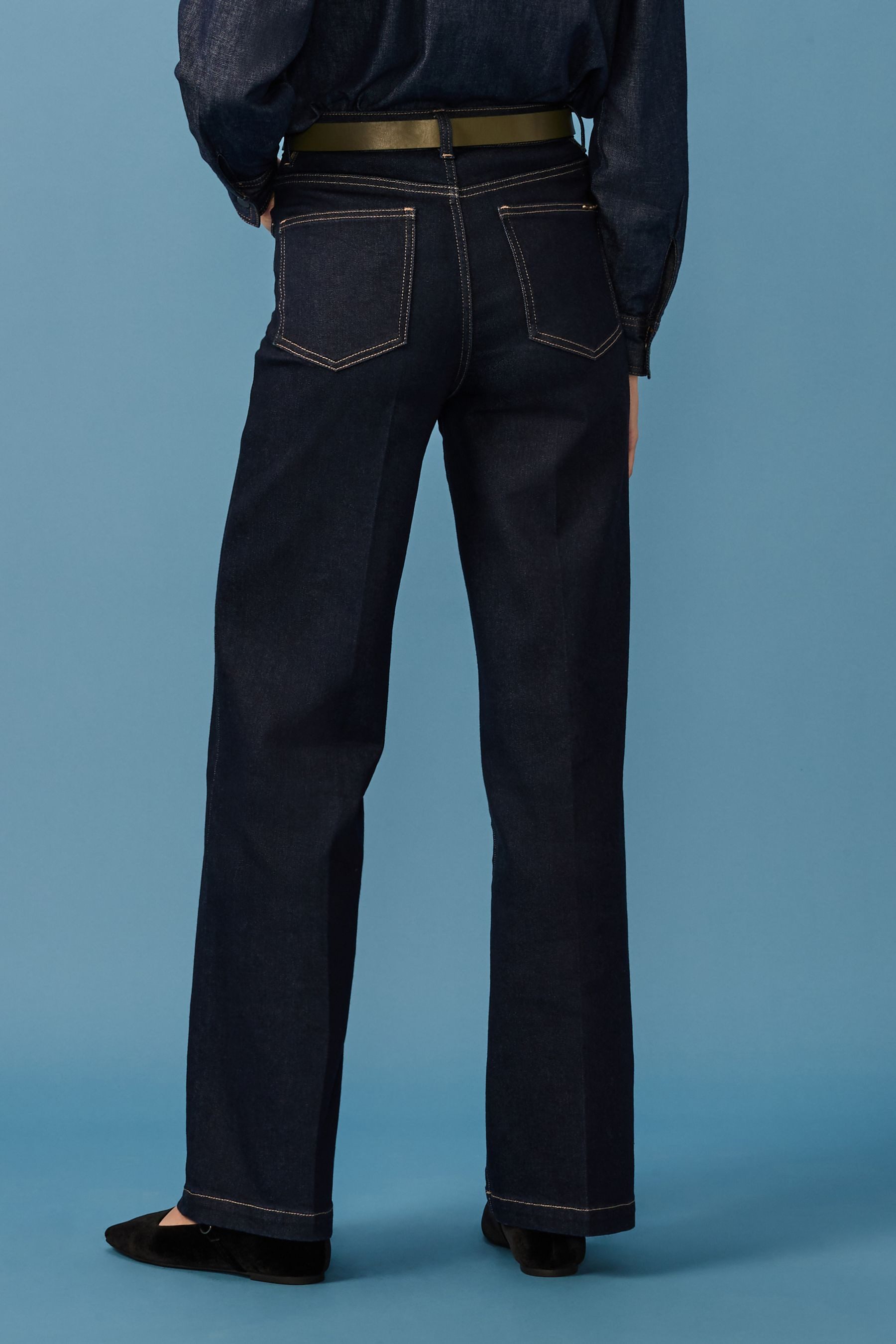 Next Weite Jeans Weit geschnittene Jeans günstig online kaufen