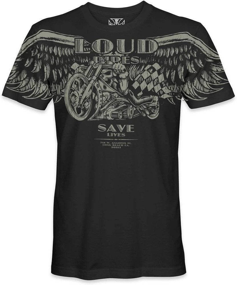 West Coast Choppers T-Shirt Loud Pipes Tee