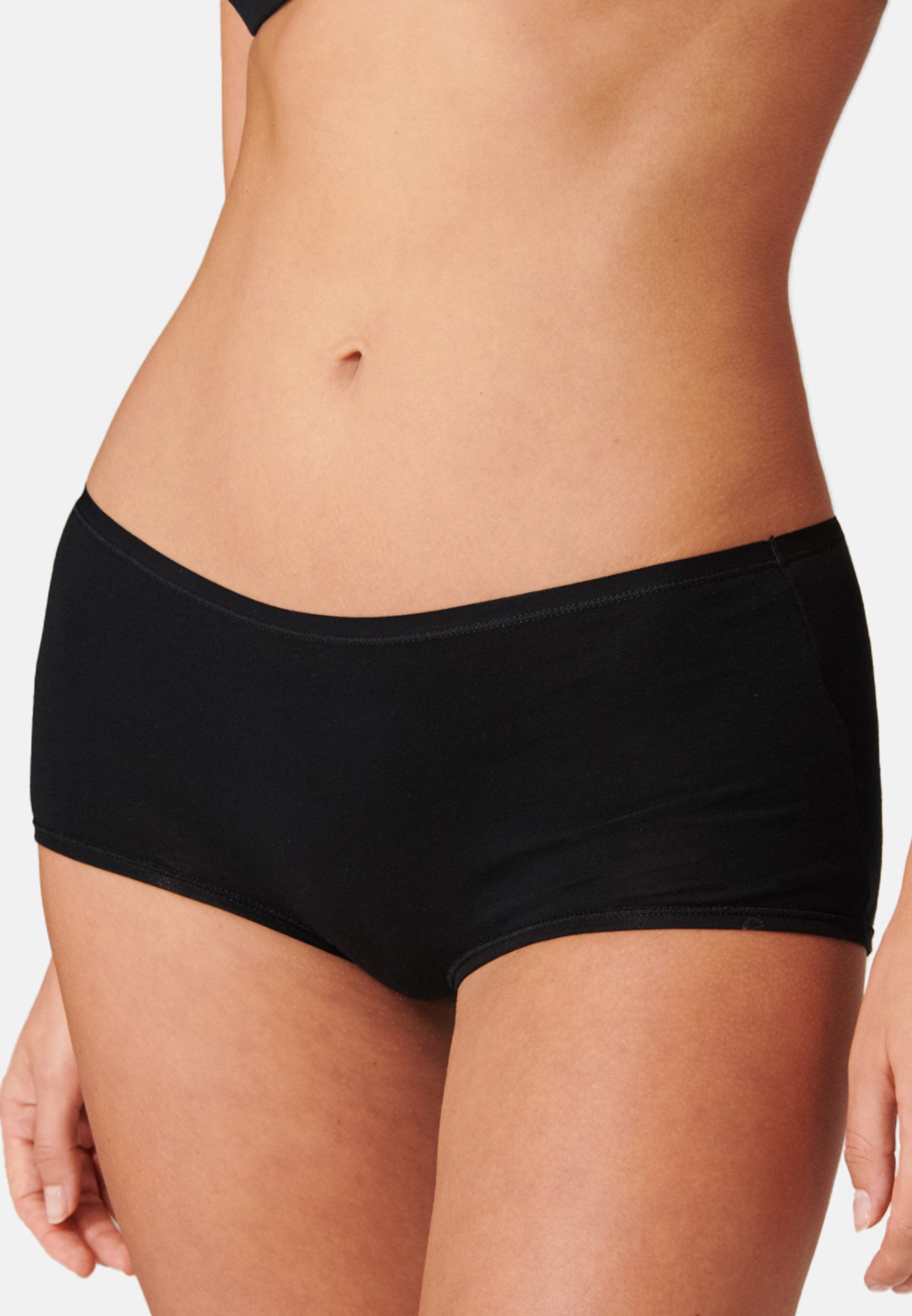 Schiesser Panty 4er Pack 95/5 Organic Cotton (Spar-Set, 4-St) Short Slip - günstig online kaufen