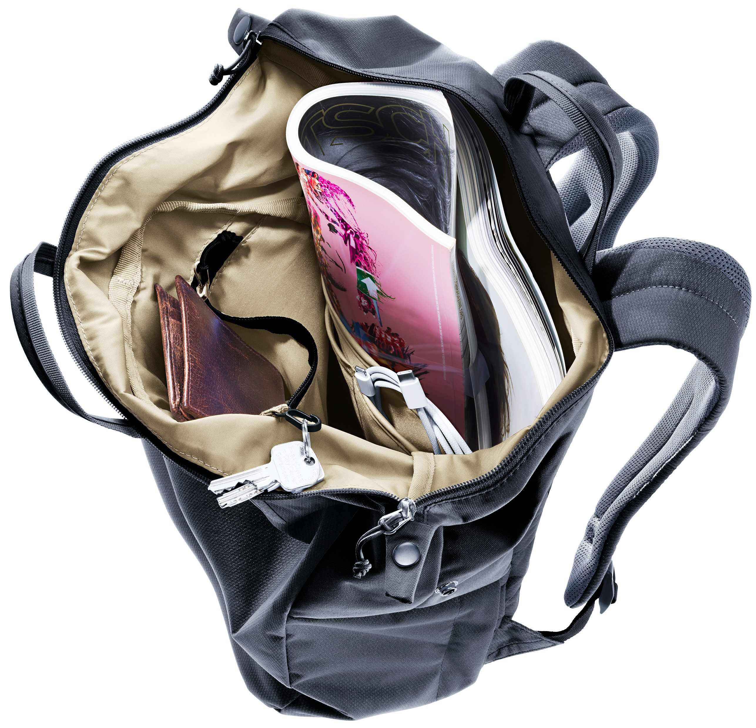 deuter Freizeitrucksack Vista, für vielseitige Aktivitäten, mit zwei Volumenoptionen