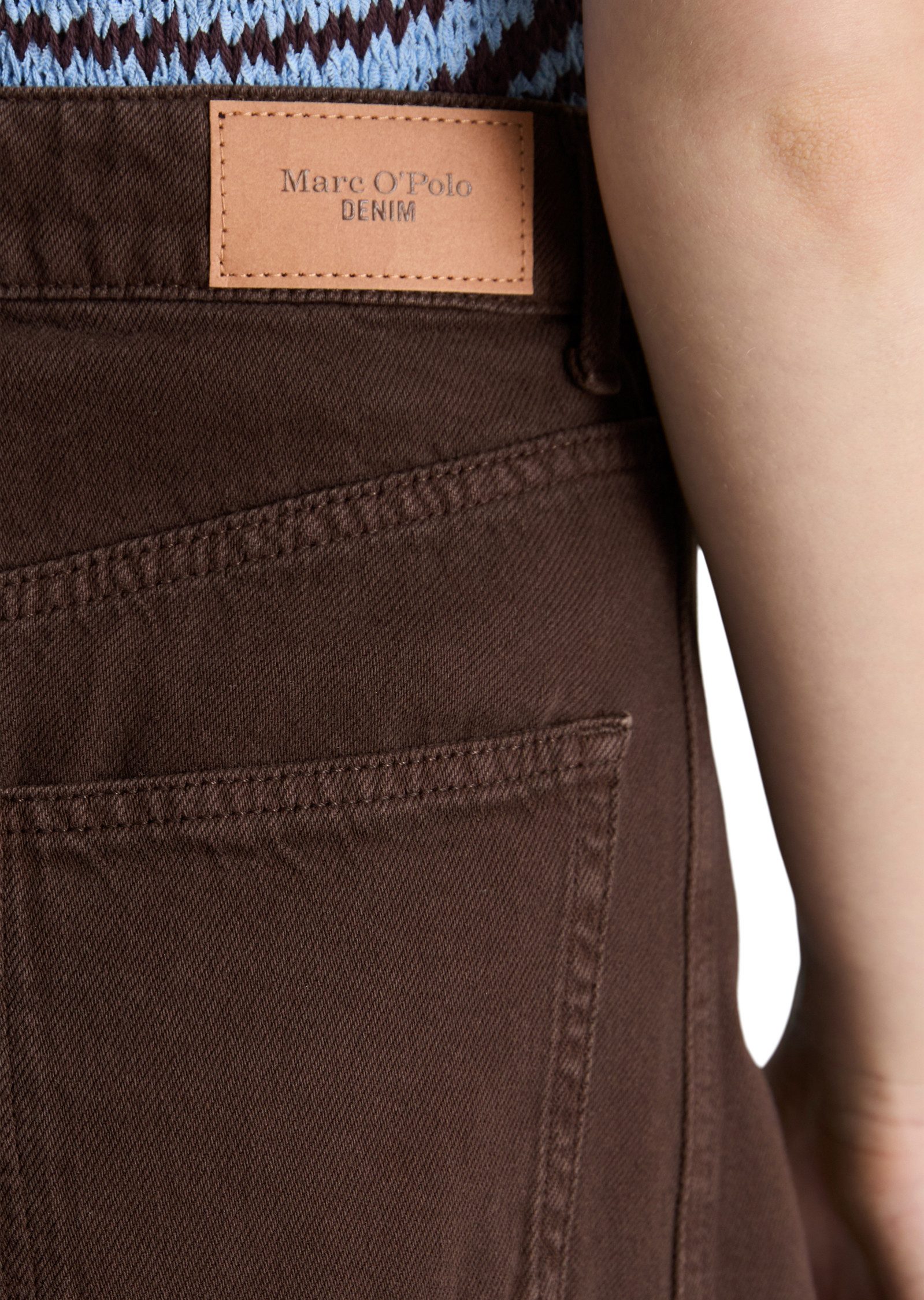 Marc O'Polo DENIM Jeansrock aus Organic-Cotton-Lyocell-Mix – Bild 4 von 5