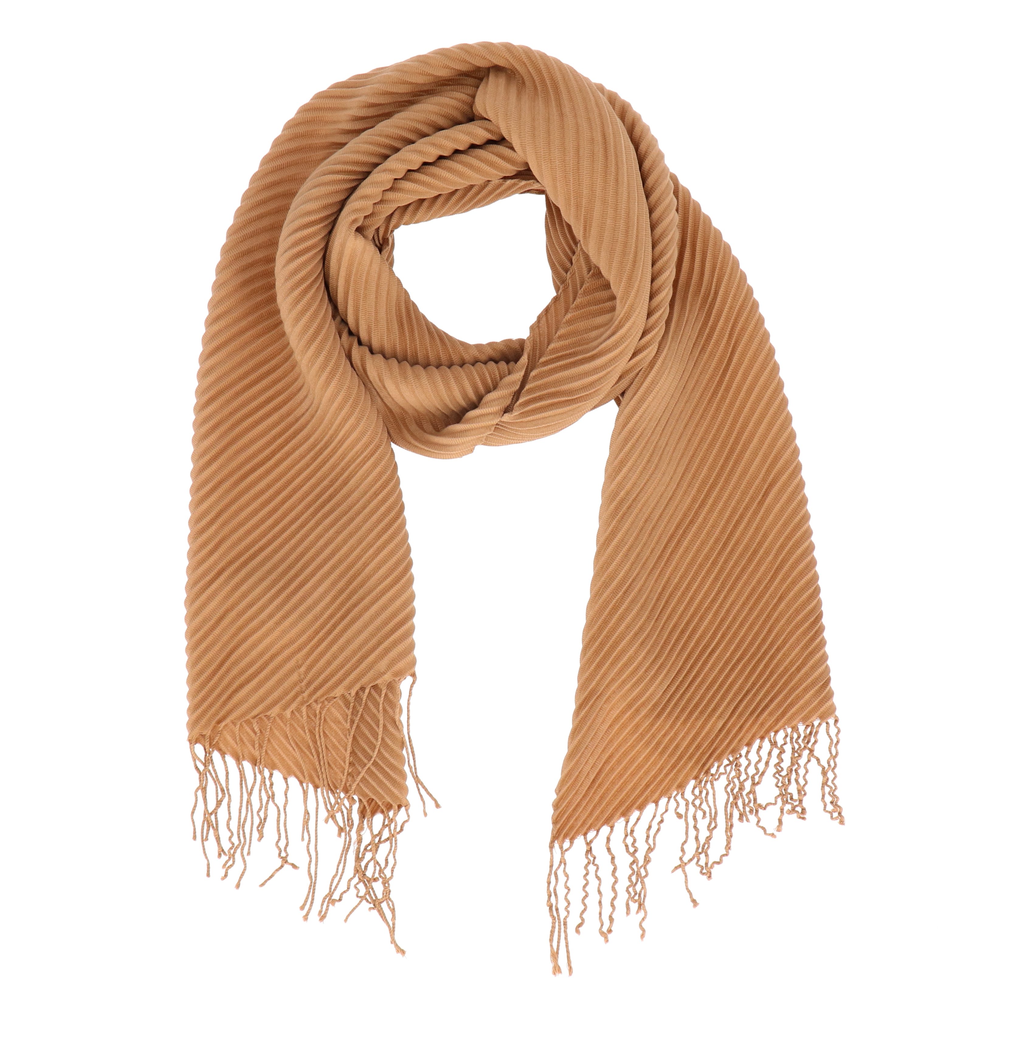 Modeschal Schal Pashmina Plissee