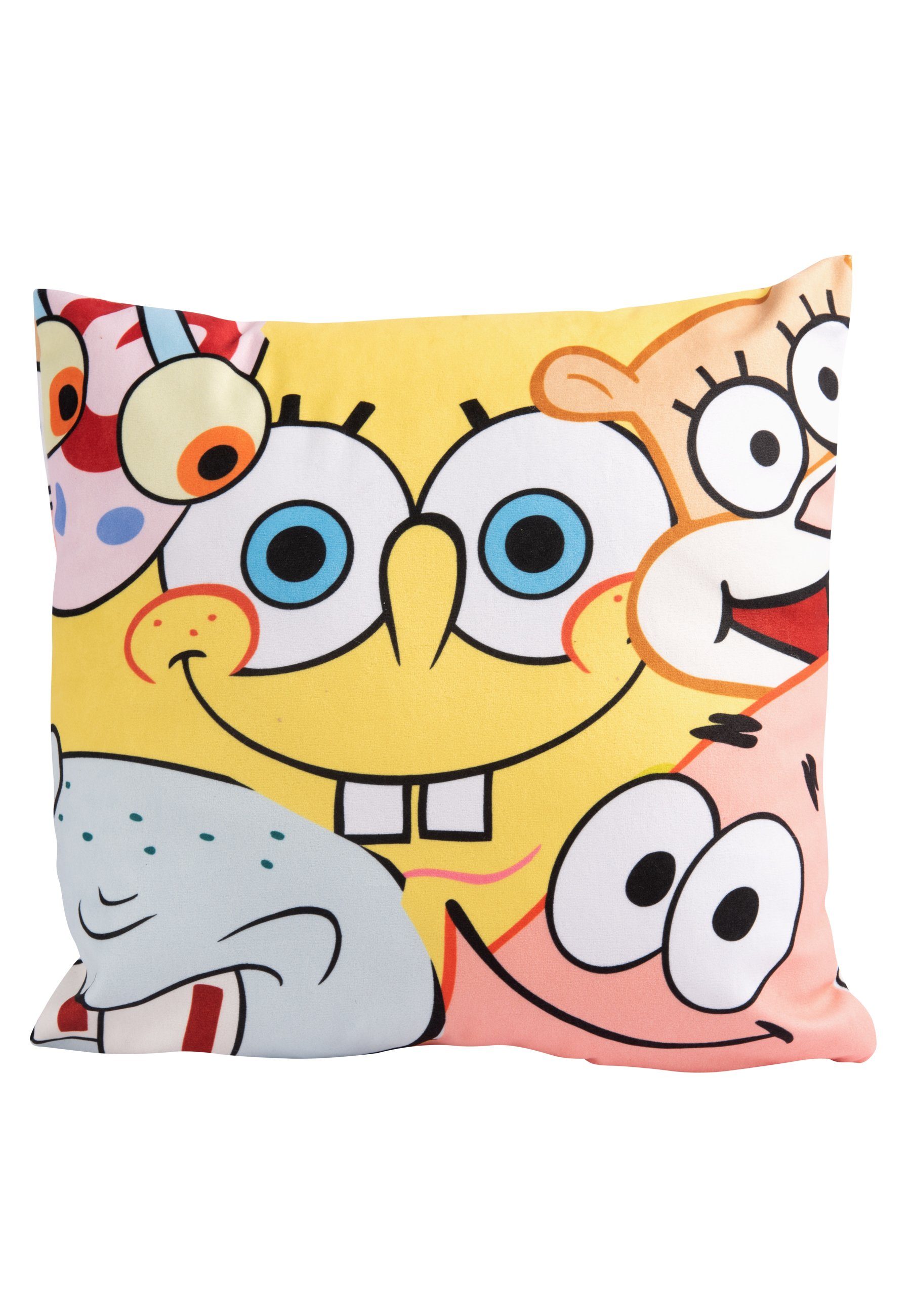 United Labels® Dekokissen Spongebob Schwammkopf - Friends, Alllover
