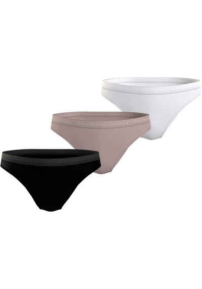 Tommy Hilfiger Underwear Bikinislip 3 PACK BIKINI (Packung, 3er-Pack) mit elastischem Bund