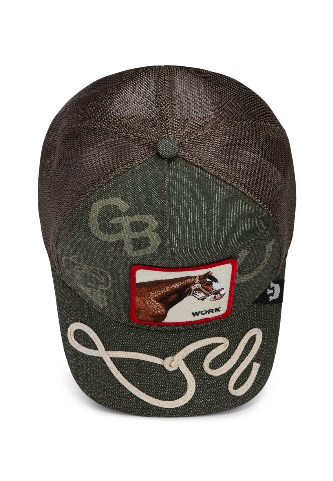 GOORIN Bros. Trucker Cap Goorin Bros. Trucker Cap Double Shift Oliv Khaki