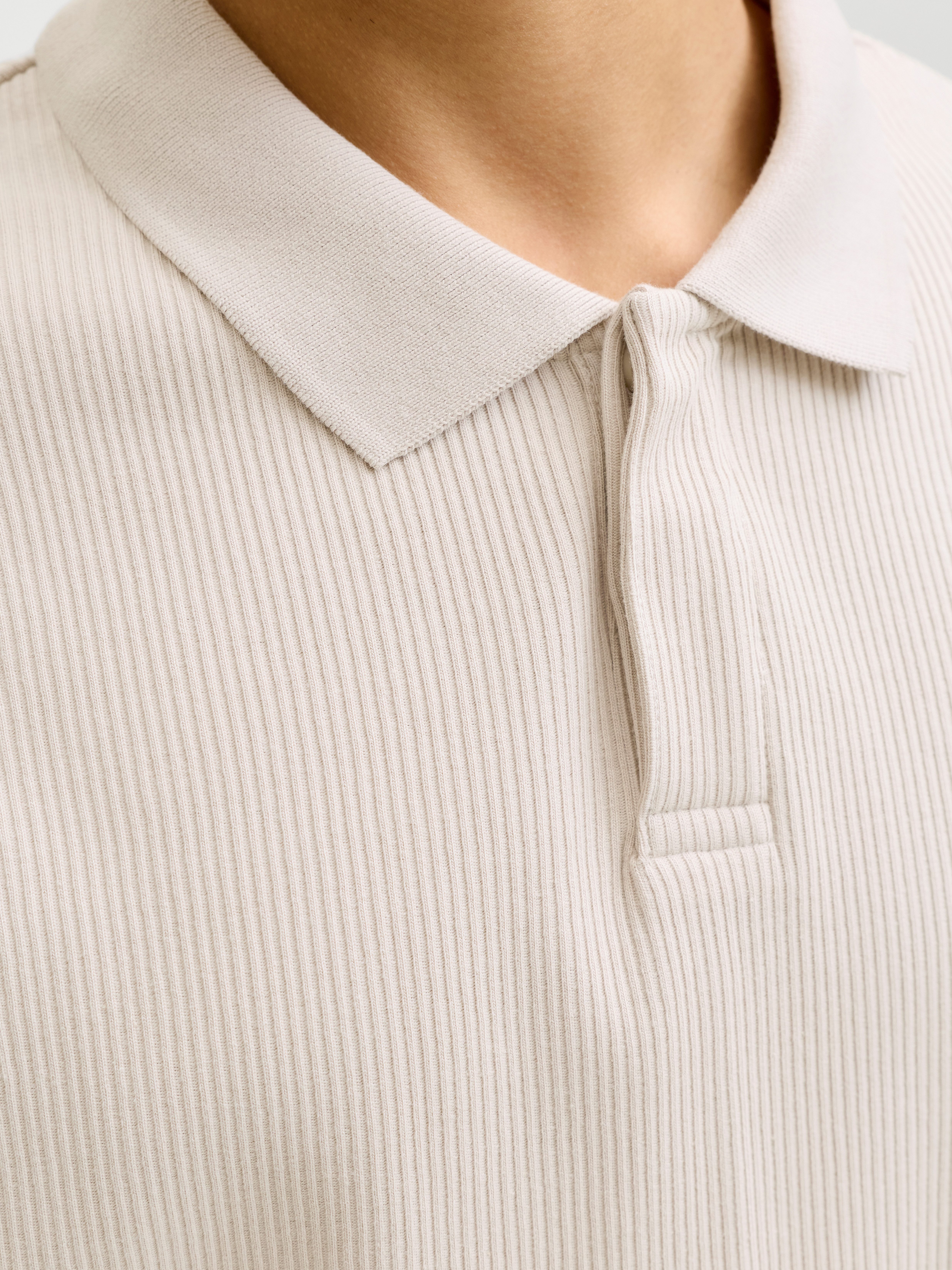 Jack & Jones Poloshirt JJEHARRISON STRUCTURE POLO SS LN mit Polokragen günstig online kaufen