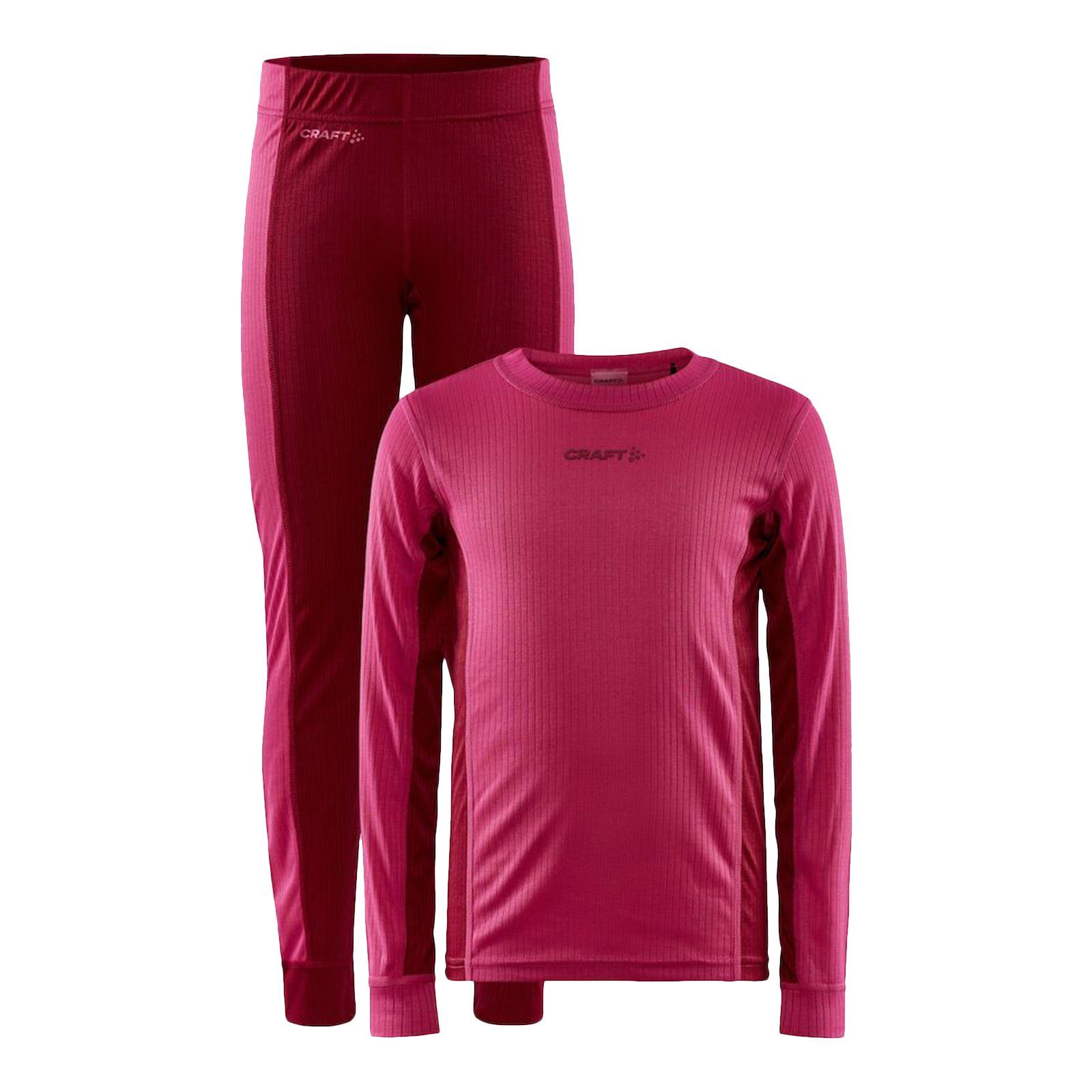 Craft Thermounterhemd Core Dry Baselayer Set Junior mit Quick Dry Eigenschaften